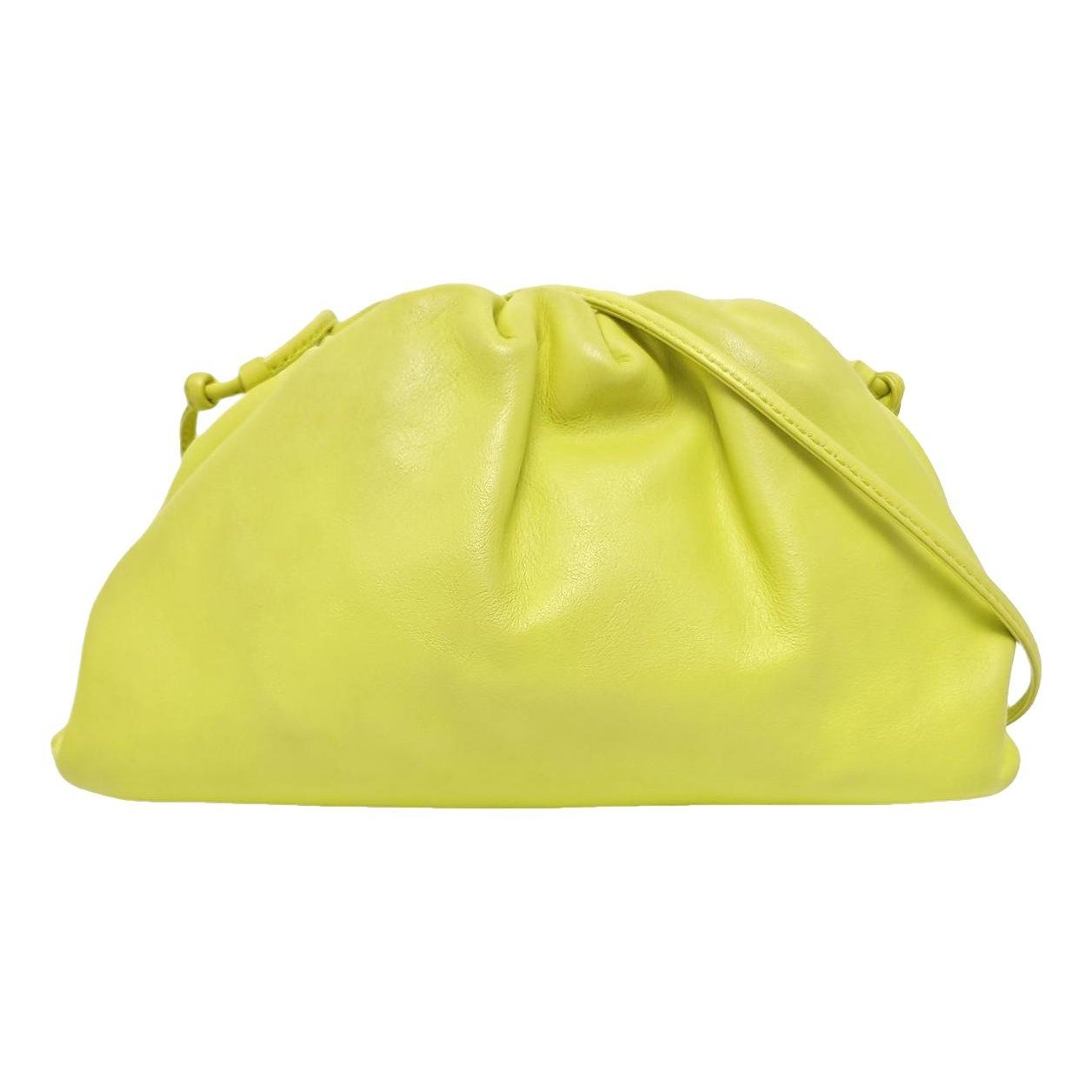 Pouch leather handbag
