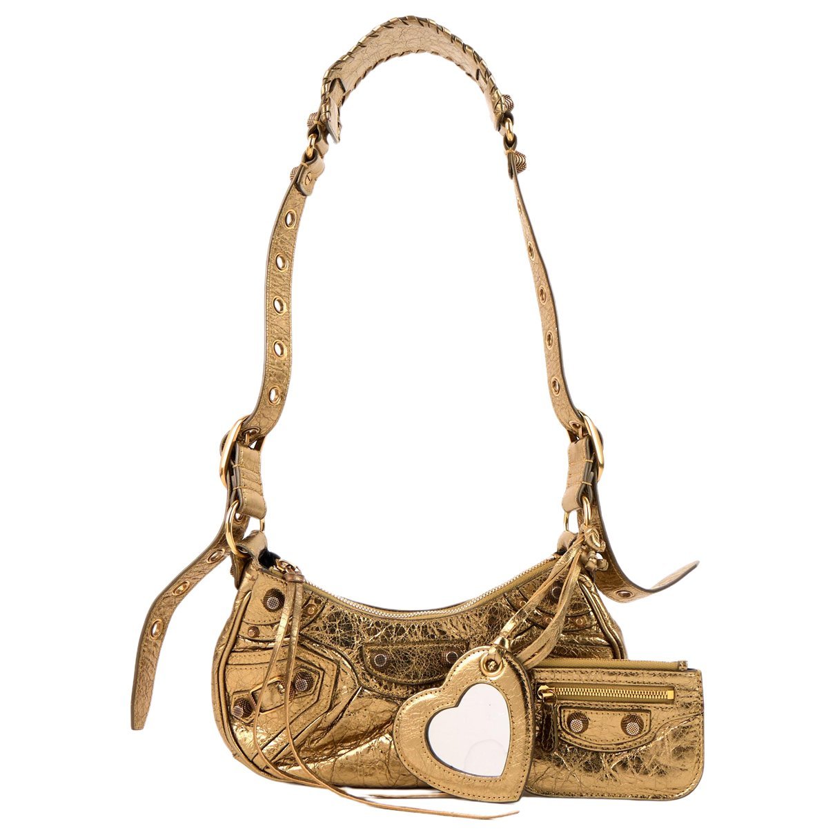 Le Cagole leather crossbody bag