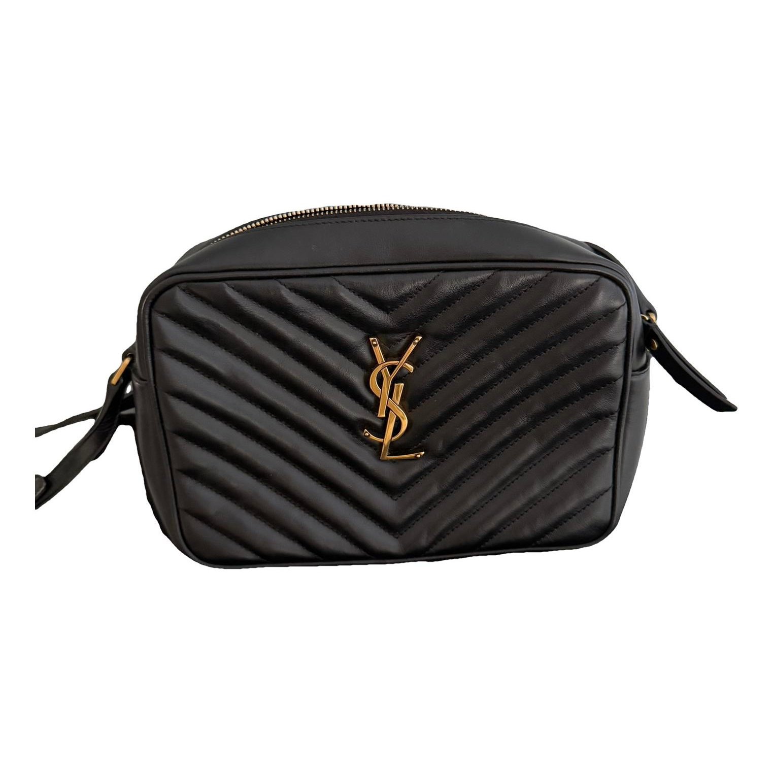 Camera Lou leather handbag