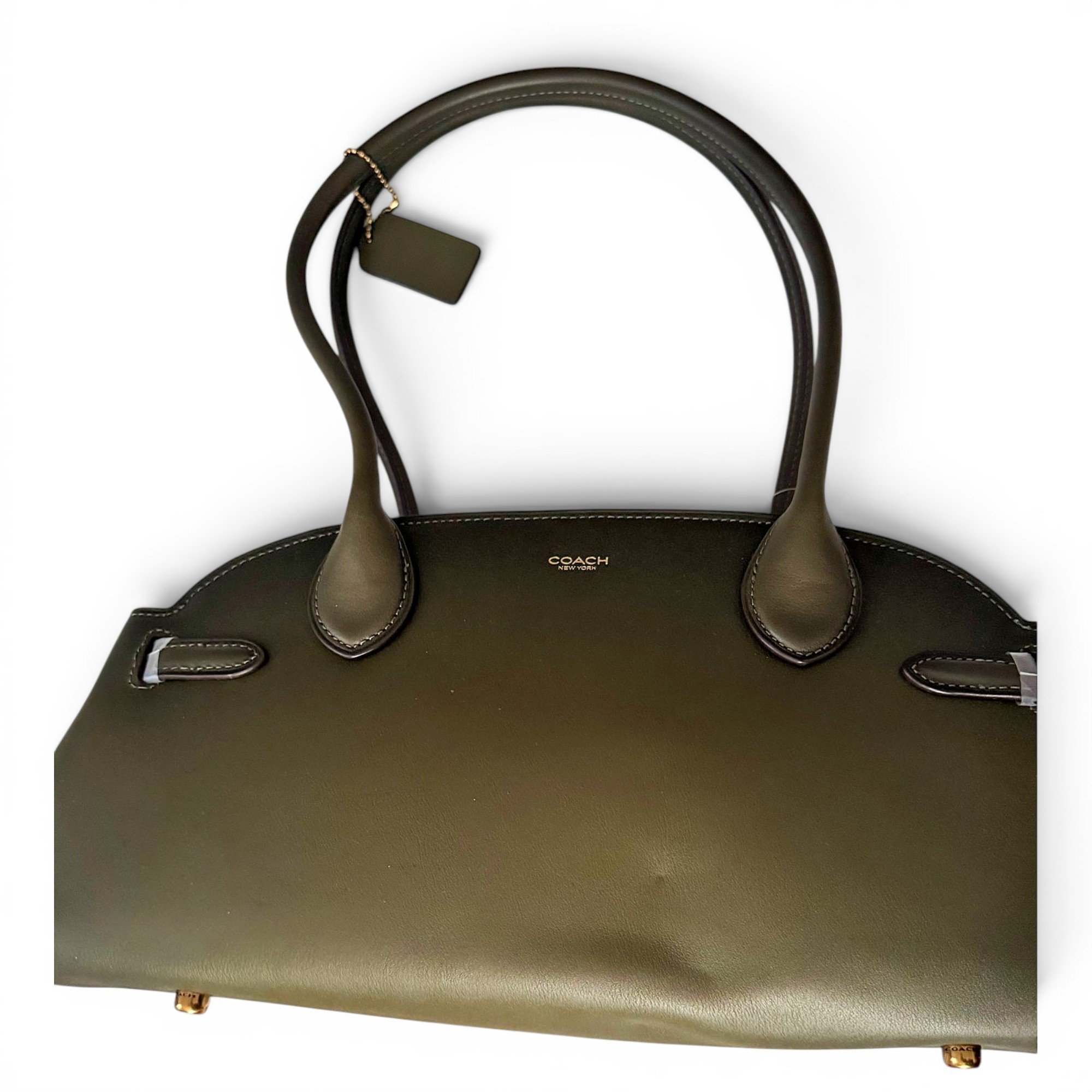 Leather satchel