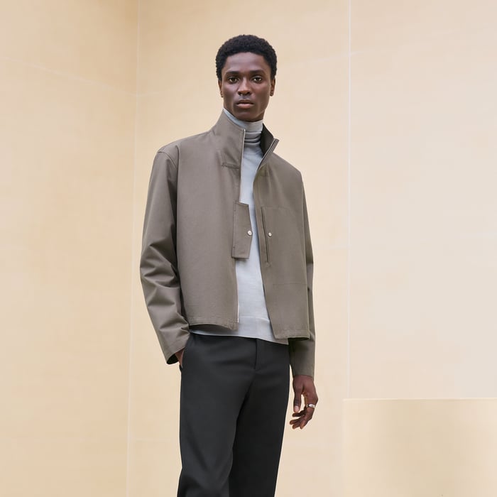 Basalte "Poche a Cheval" Boxy Fit Jacket Shirt