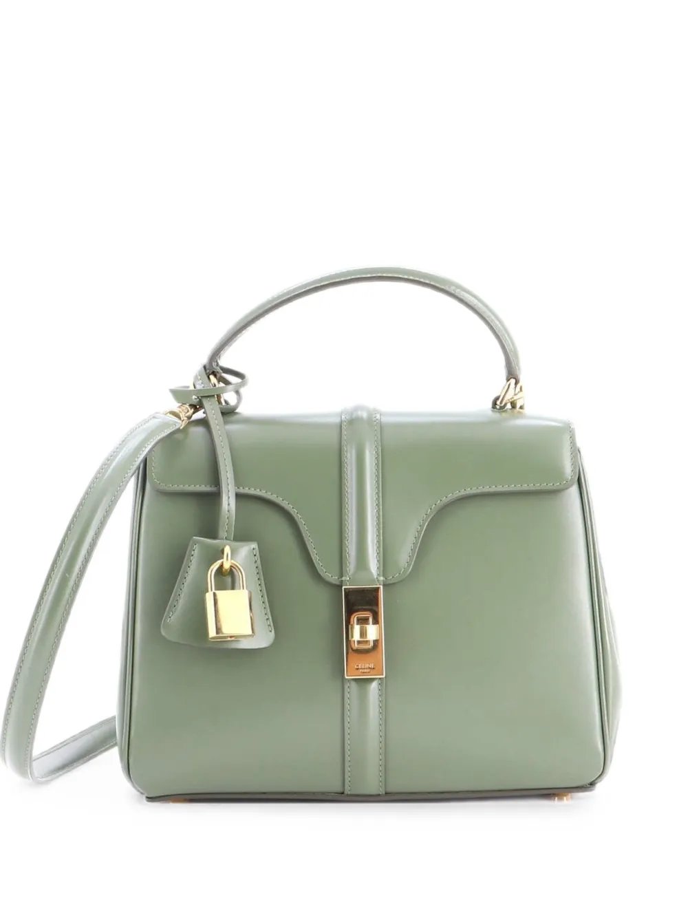 16 Top Handle Bag Smooth Calfskin Mini satchel