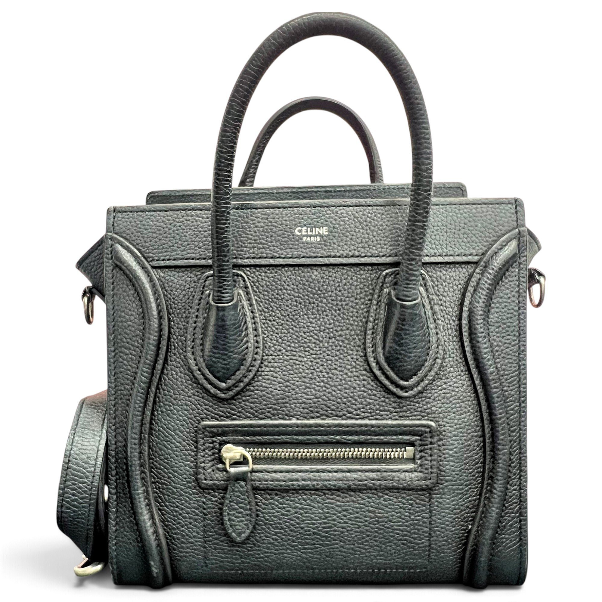 Classic leather handbag