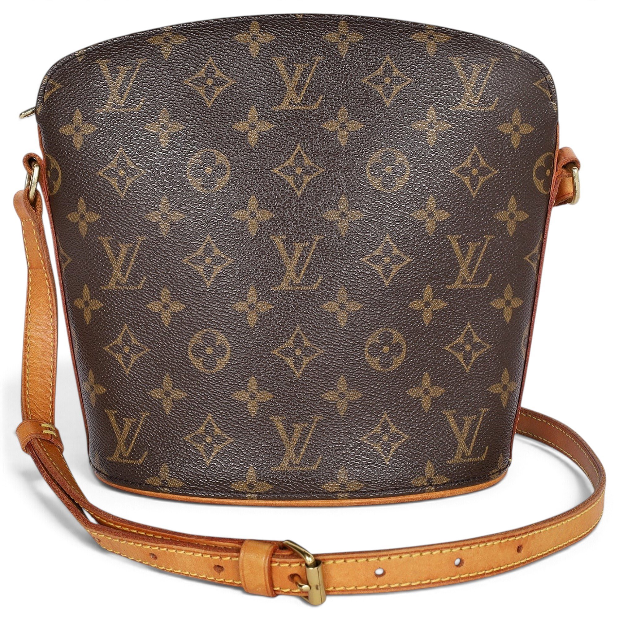 Drouot leather crossbody bag