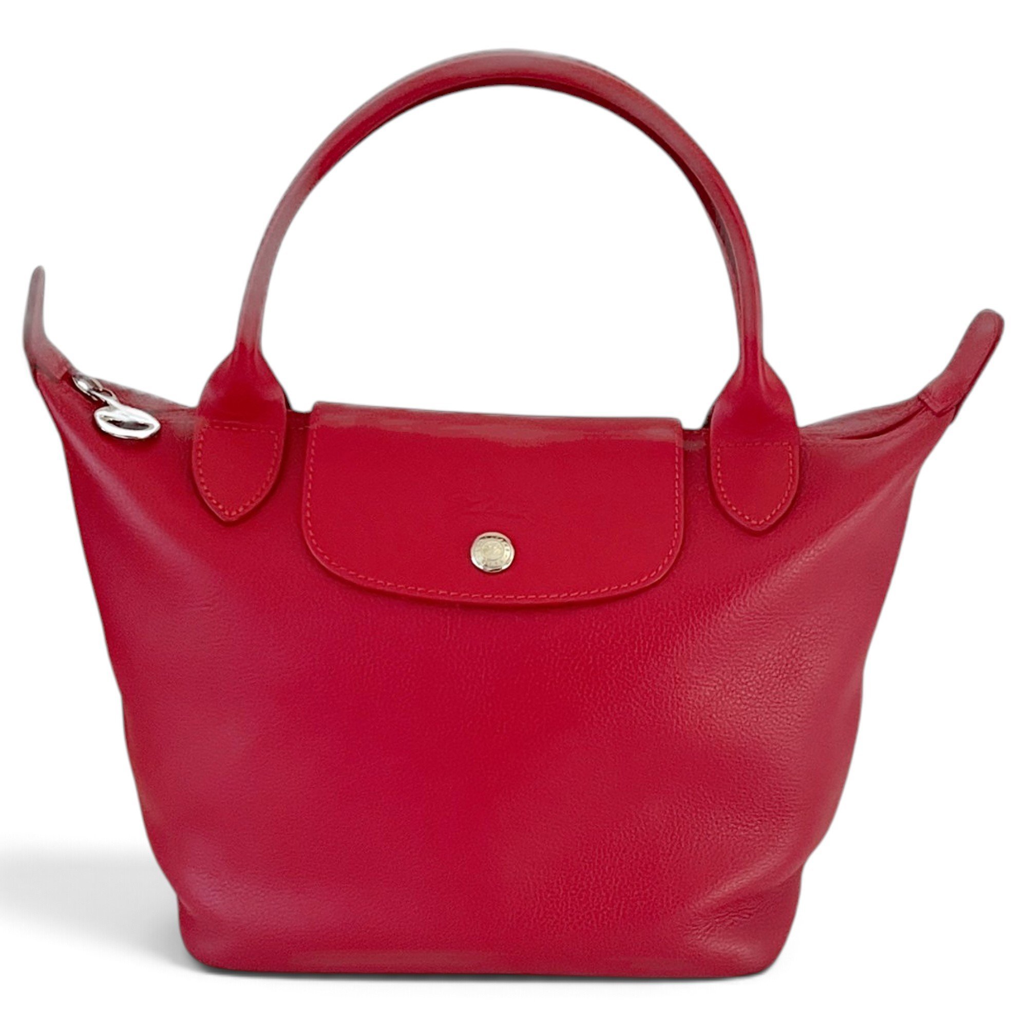 Pliage leather handbag