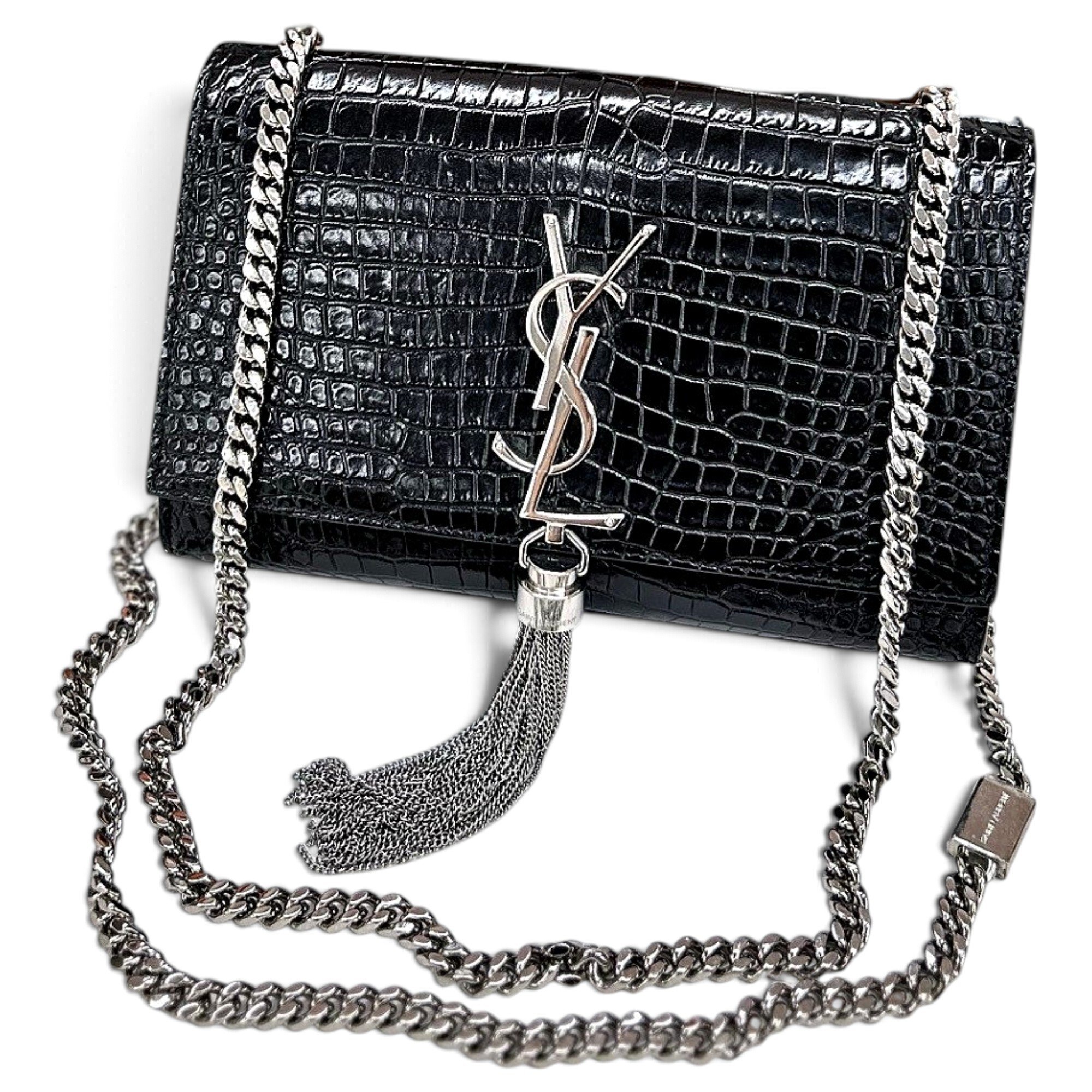 Kate monogramme leather crossbody bag