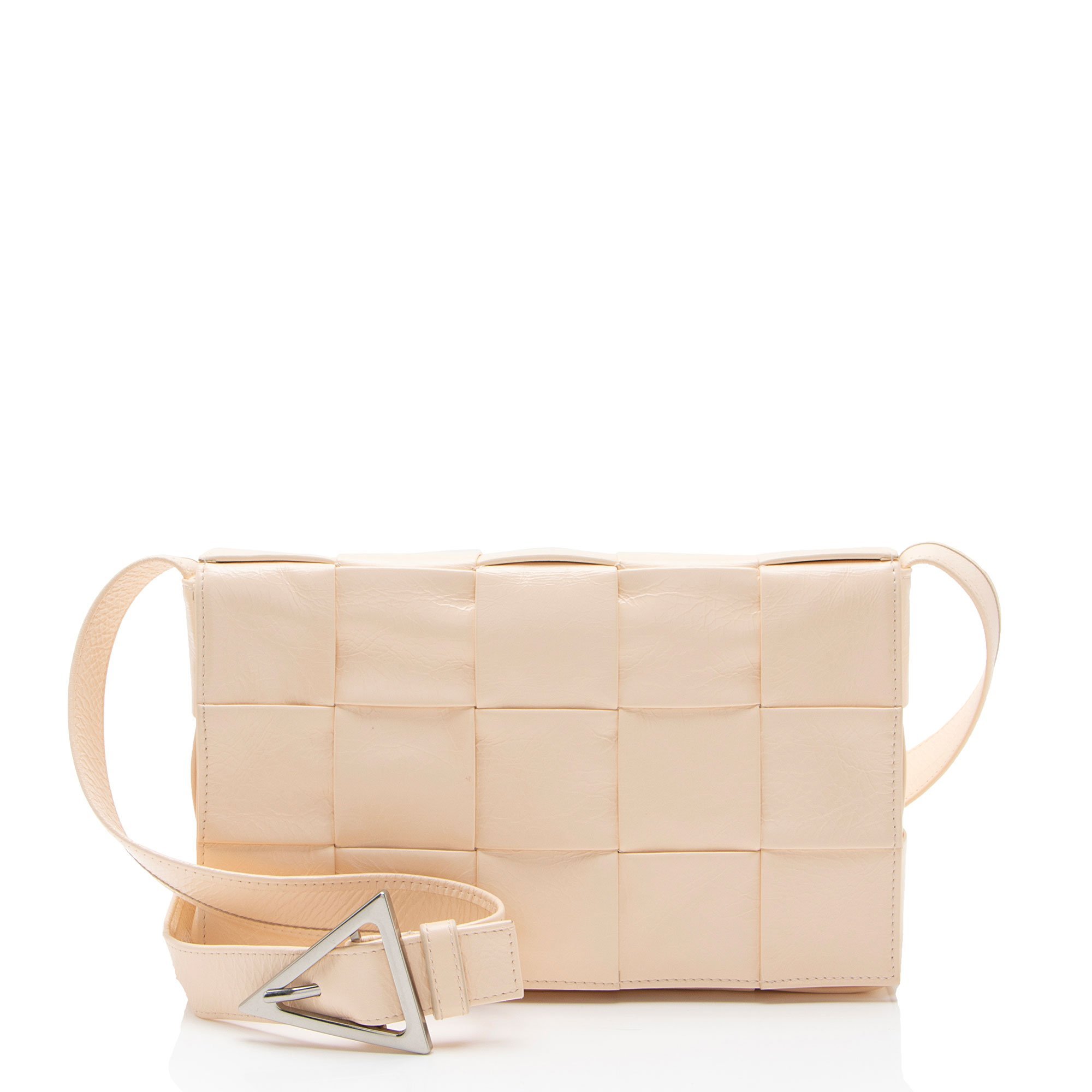 Cassette leather crossbody bag