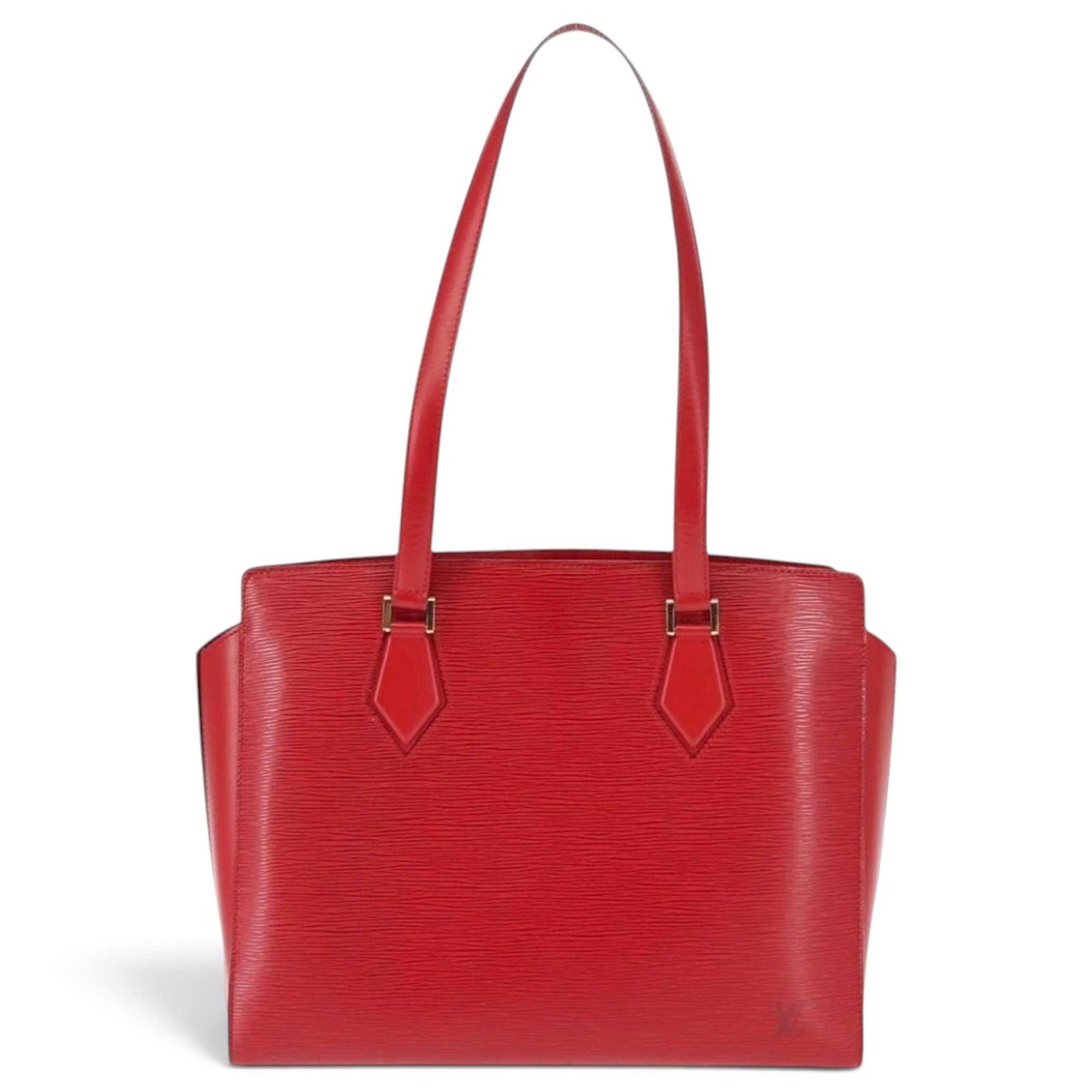 Leather tote