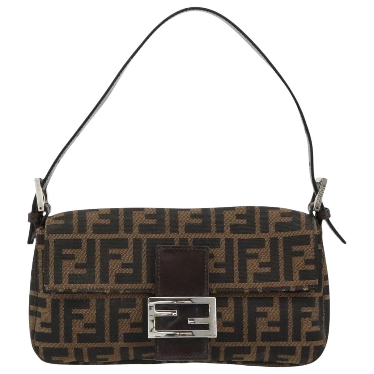 Fendi Mamma Baguette leather handbag