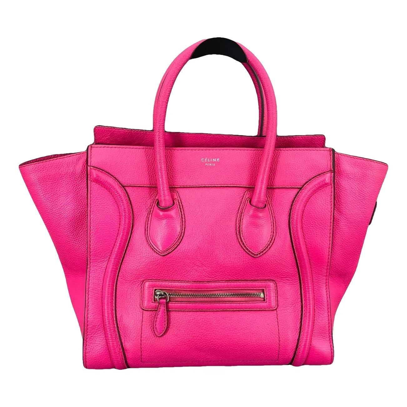Luggage leather handbag