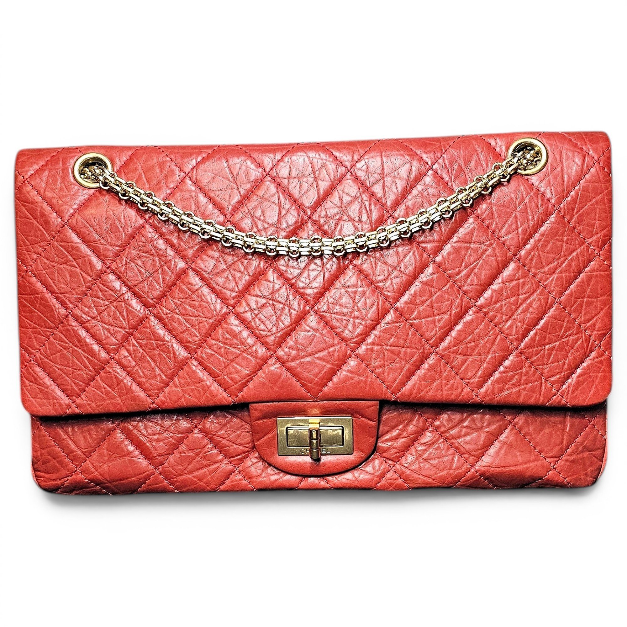 2.55 leather handbag