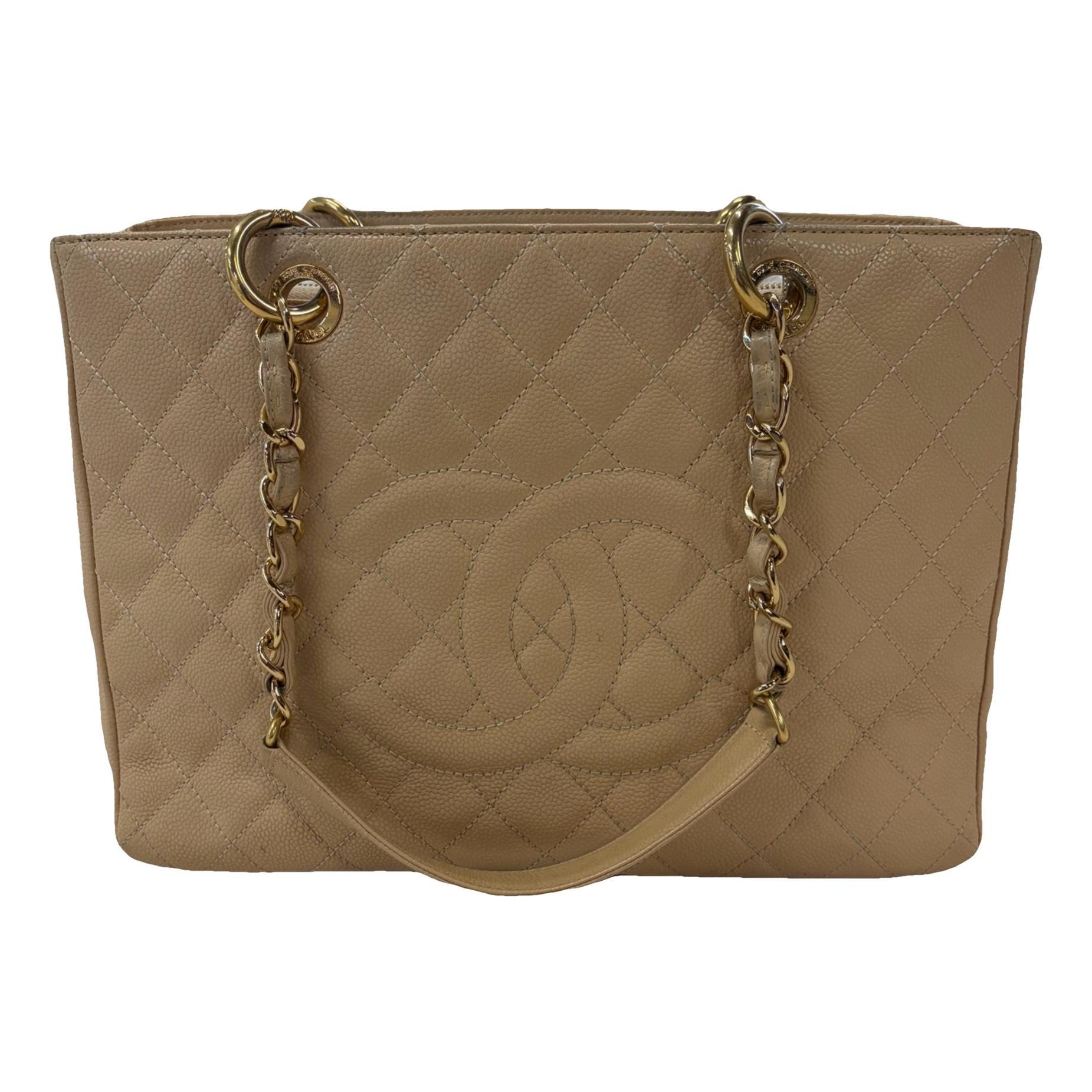 Grand shopping leather tote