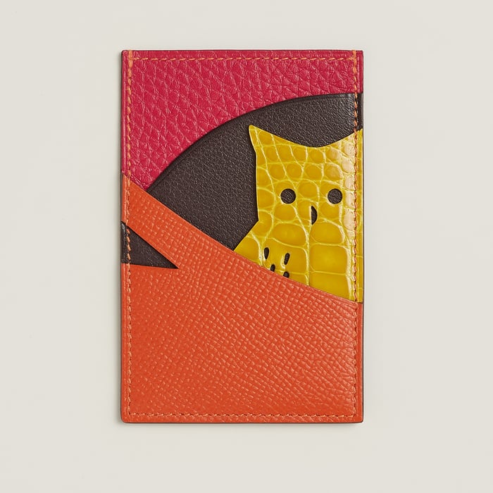 Warm Colors Histoire Naturelle Card Holder