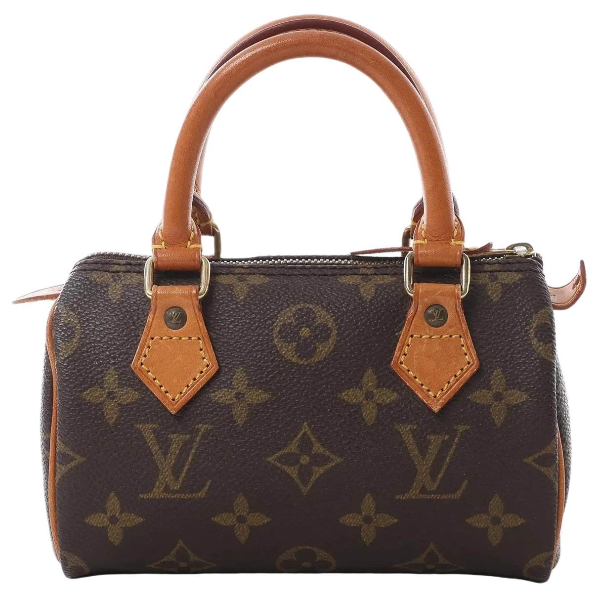 Speedy leather handbag