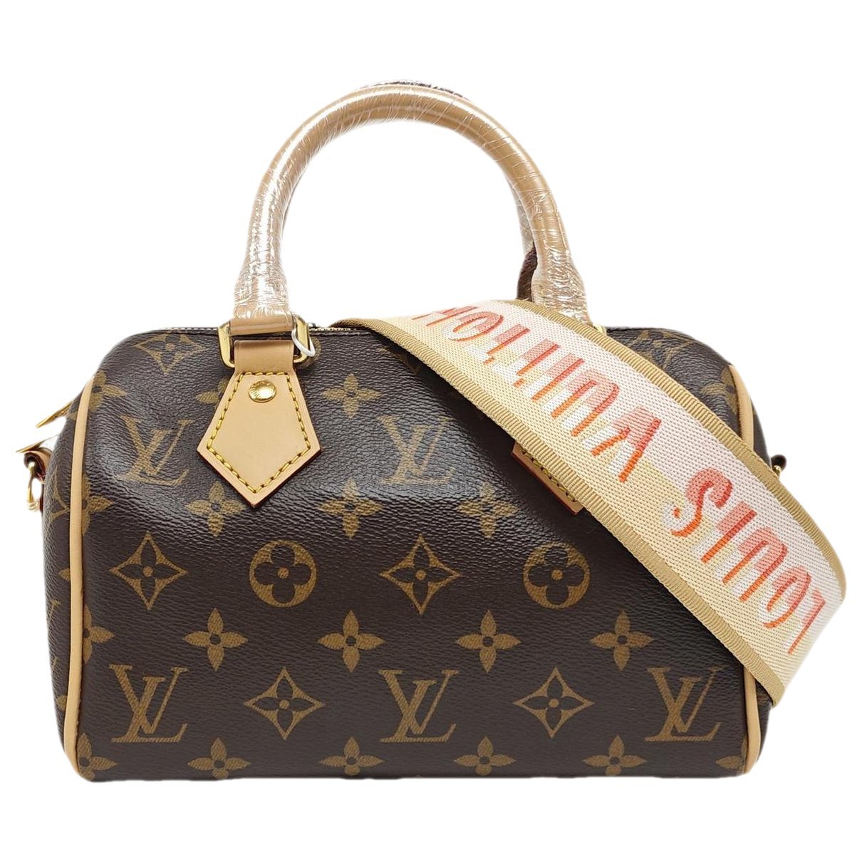 Nano Speedy / Mini HL leather handbag
