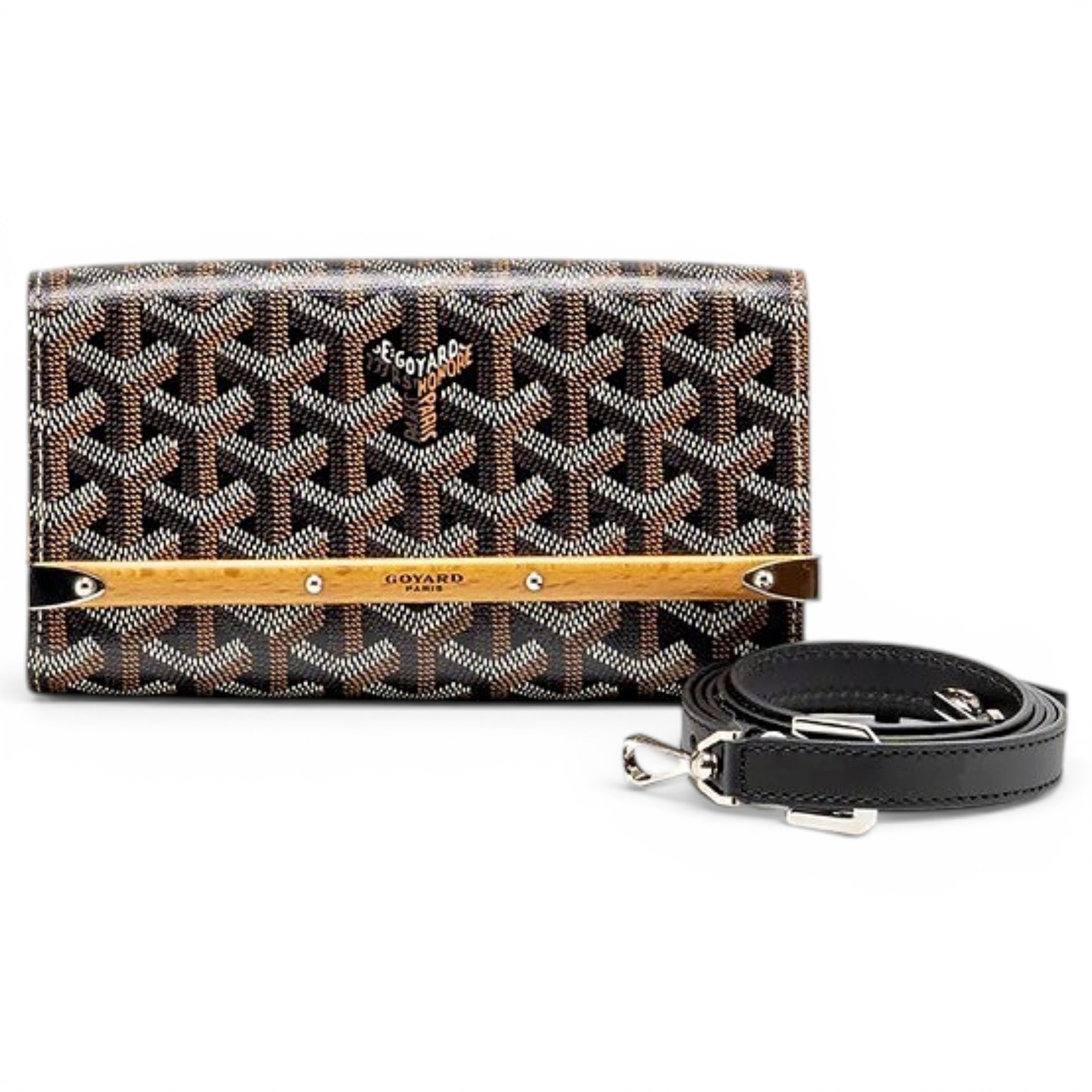 Monte-Carlo leather crossbody bag
