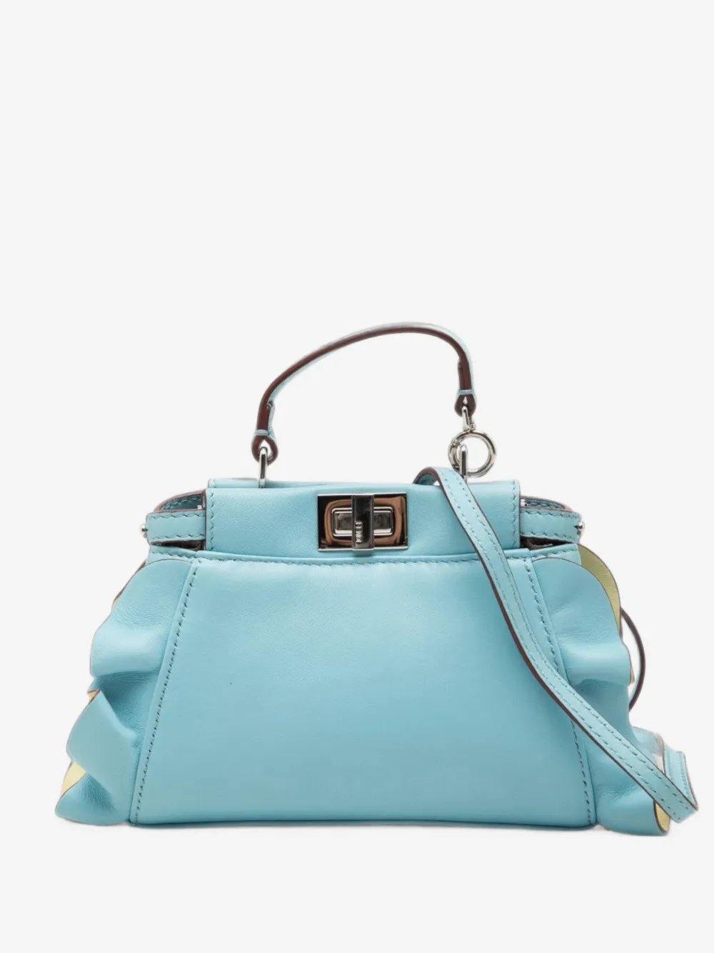 2015-2019 Micro Bicolor Nappa Waves Peekaboo Iconic satchel