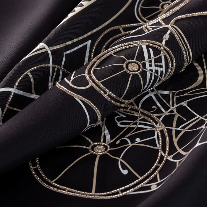 Complication Equestre Exceptional Embroidered Scarf 90