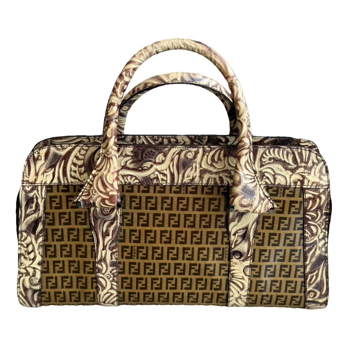 Patent leather handbag