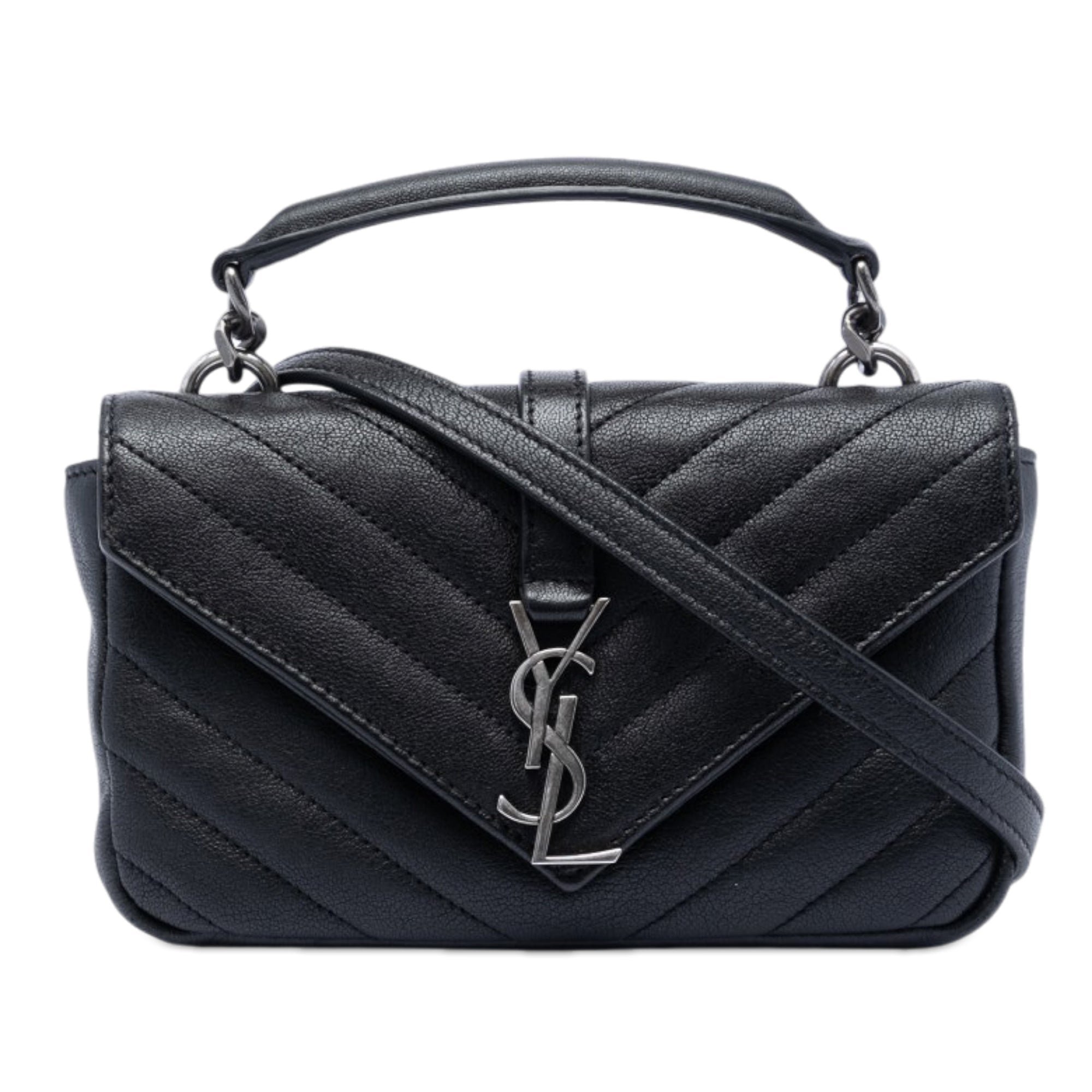 Leather satchel