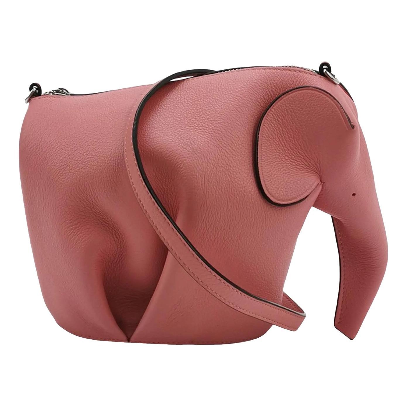 Animals leather handbag
