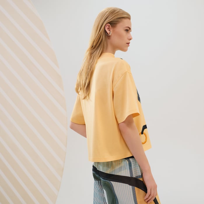 Jaune Labido "Coaching Remix" Boxy Fit T-shirt