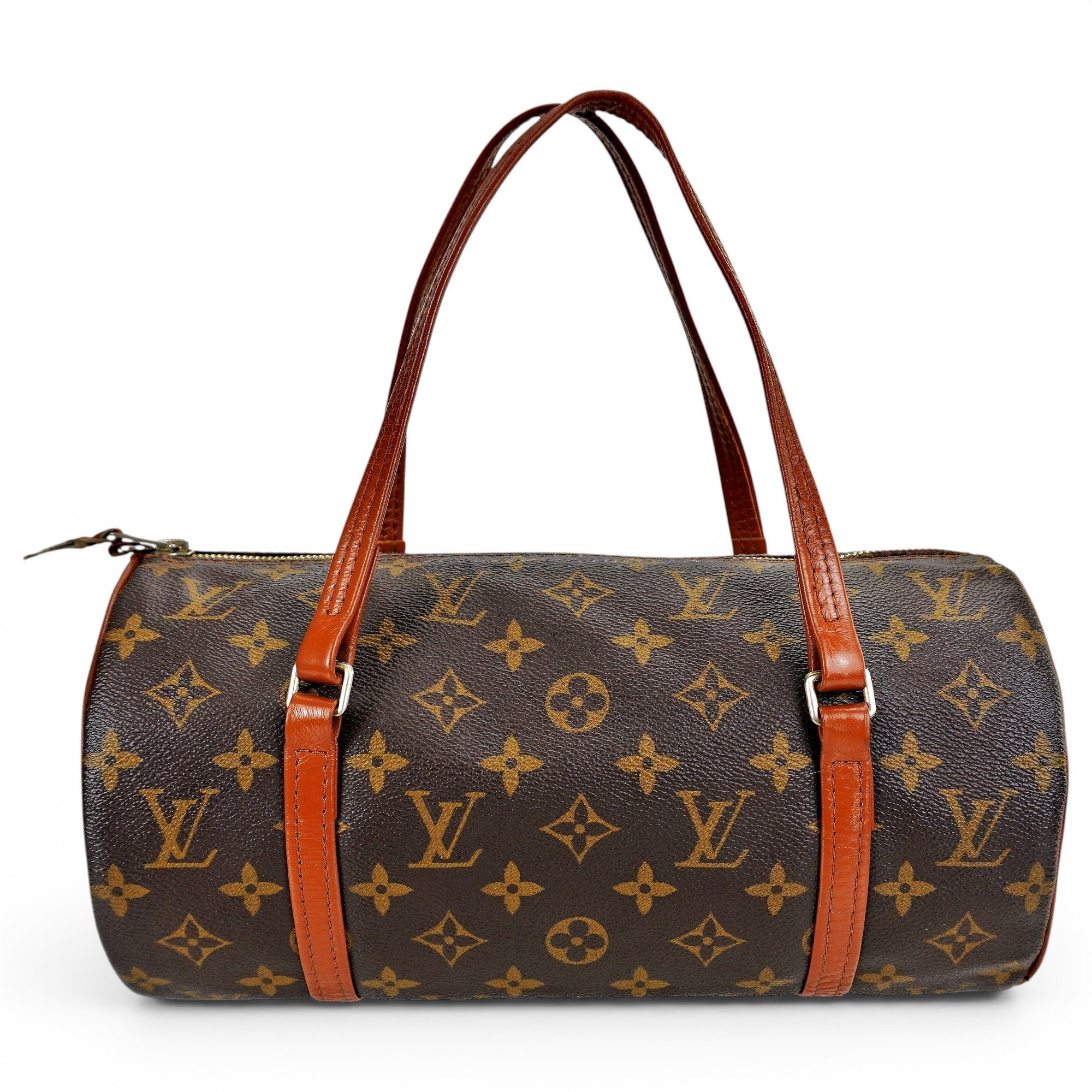 Papillon leather handbag