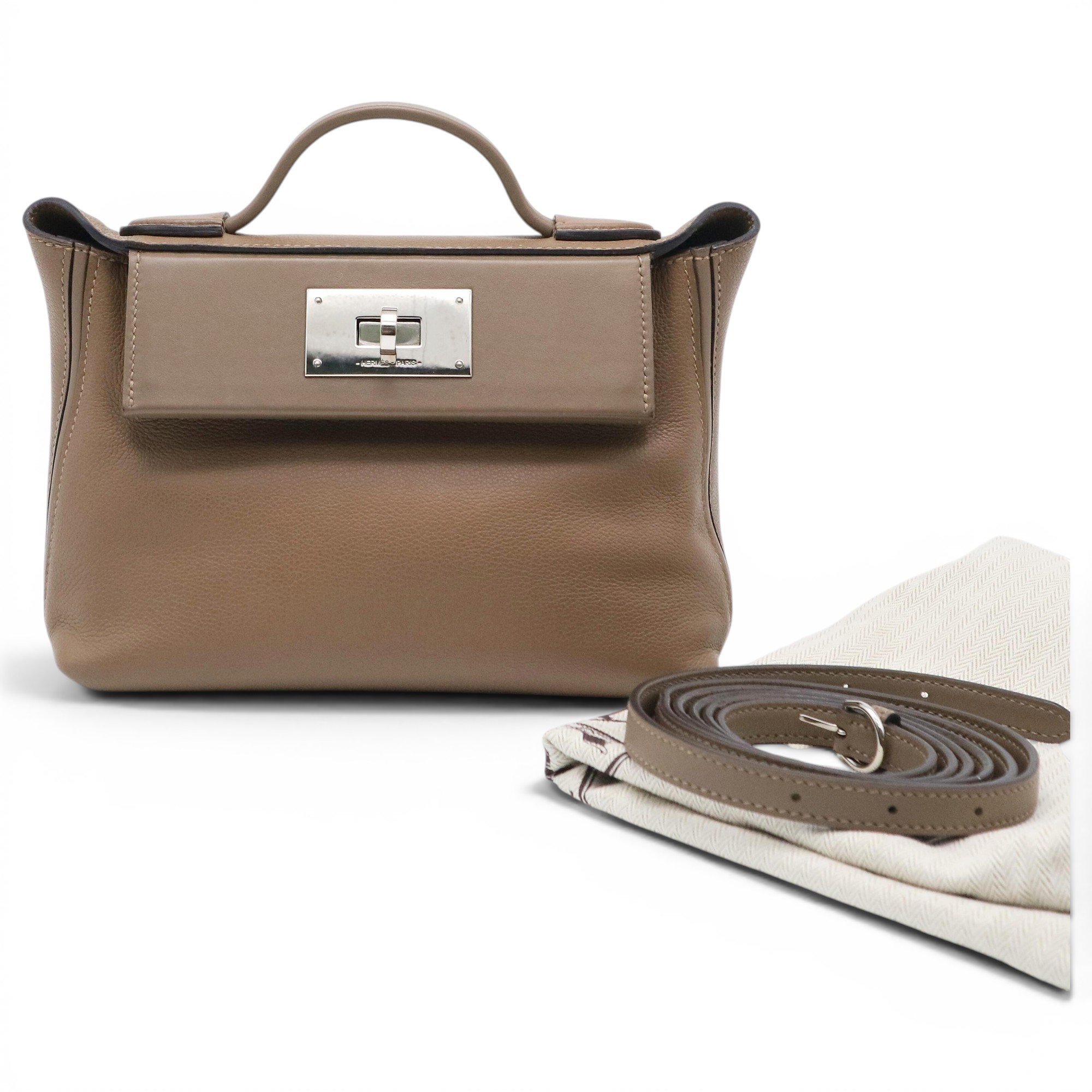 24/24 leather handbag