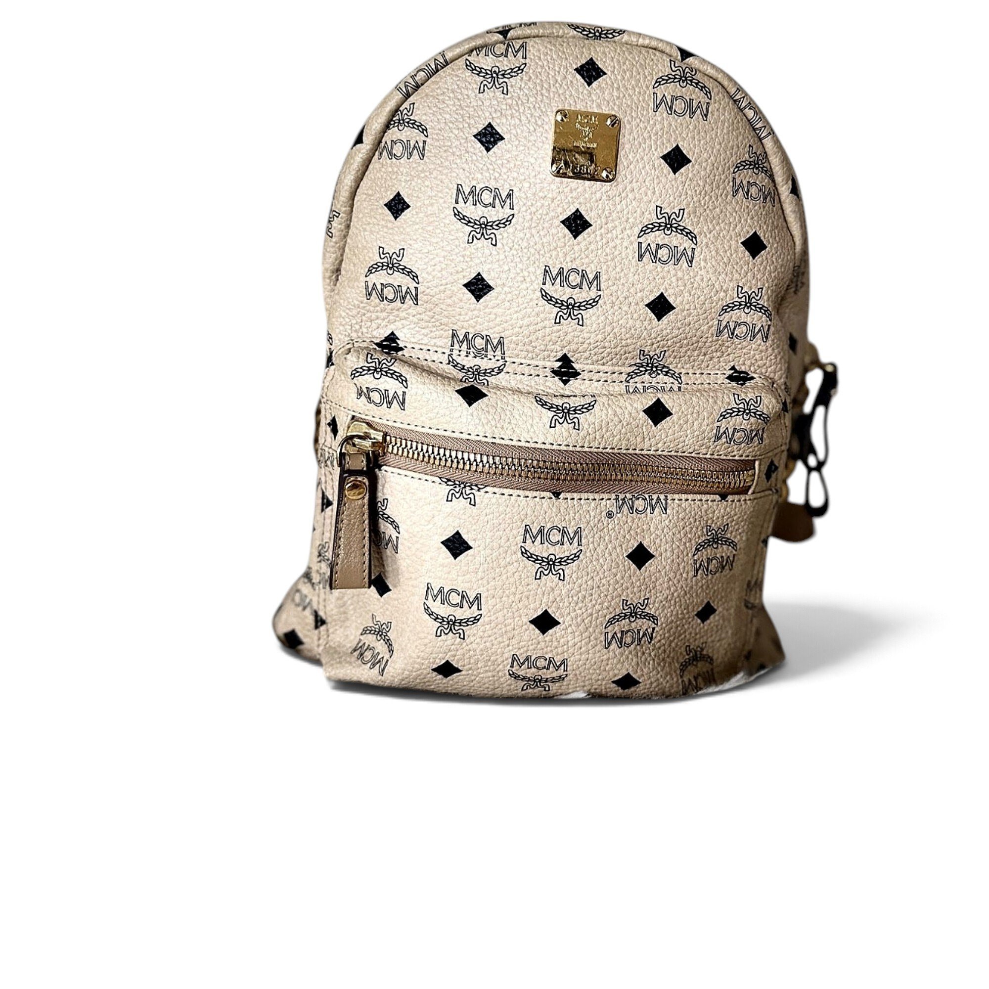 MCM Stark leather backpack