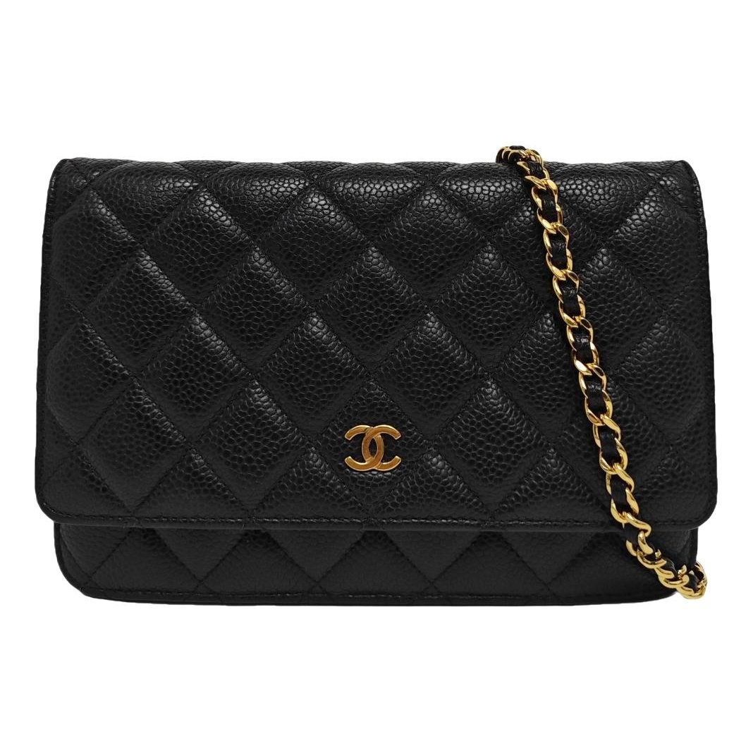Wallet On Chain Timeless/Classique leather crossbody bag