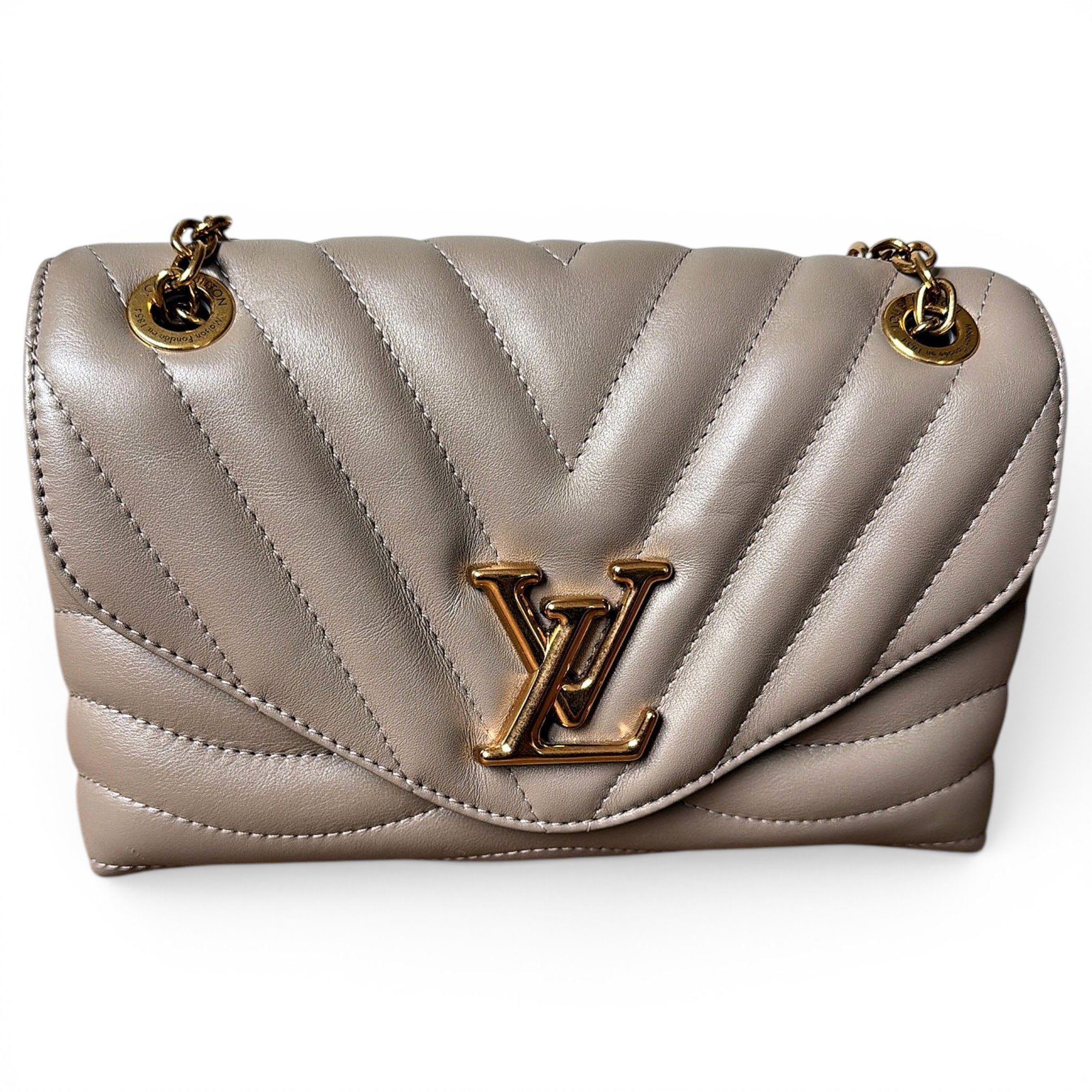 New Wave leather handbag