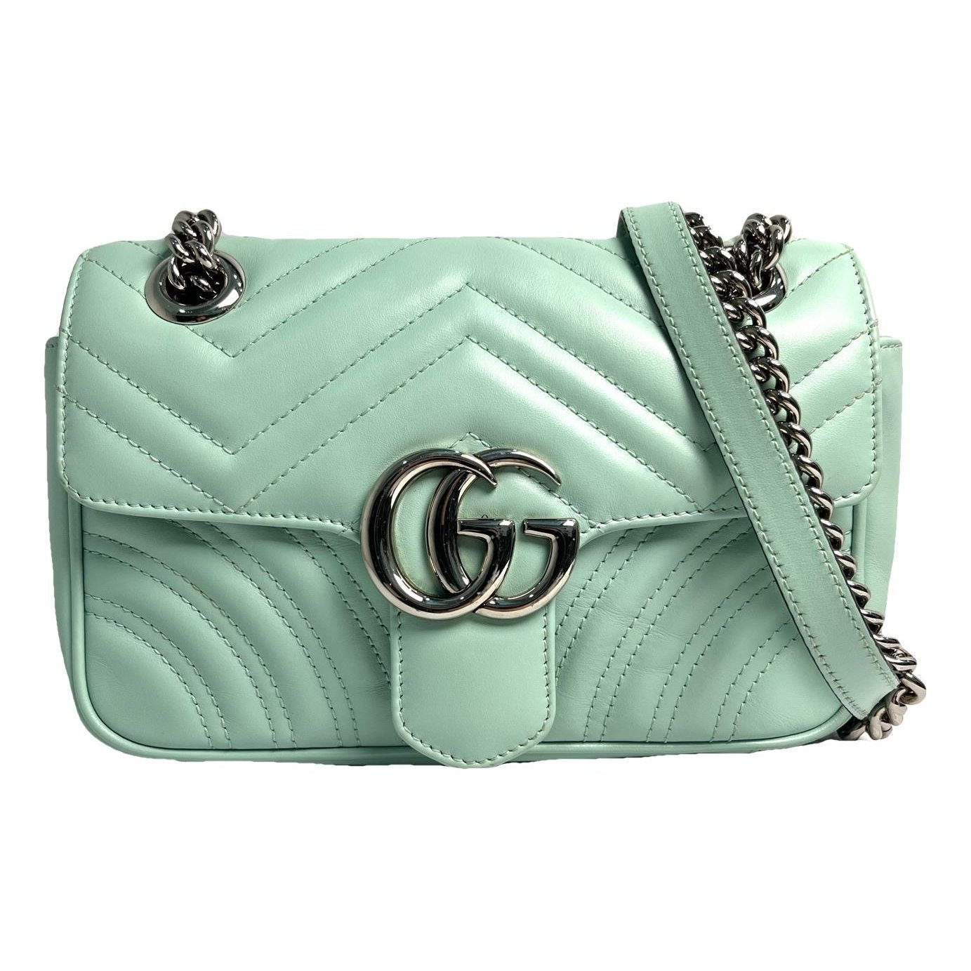 GG Marmont Flap leather handbag