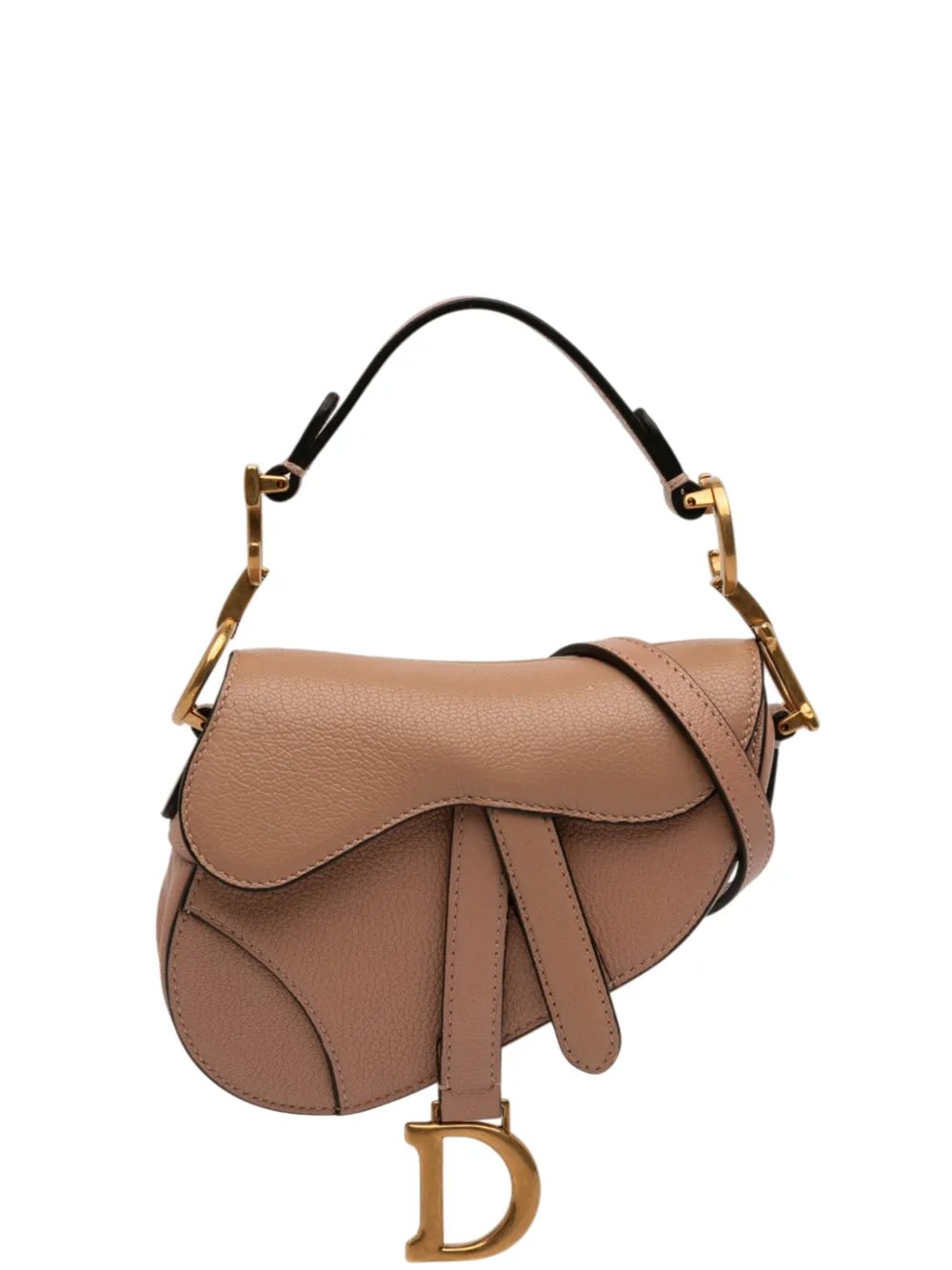 2021 Micro Goatskin Saddle Bag satchel