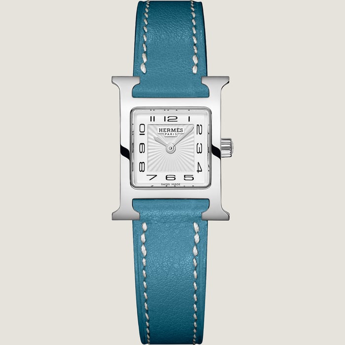 Bleu Jean Bracelet Pour Heure H Mini Modèle 21 MM, Simple Tour