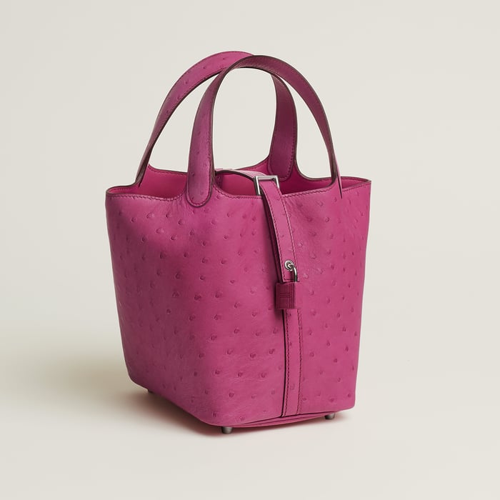 Rose Pourpre Picotin Lock 18 Bag