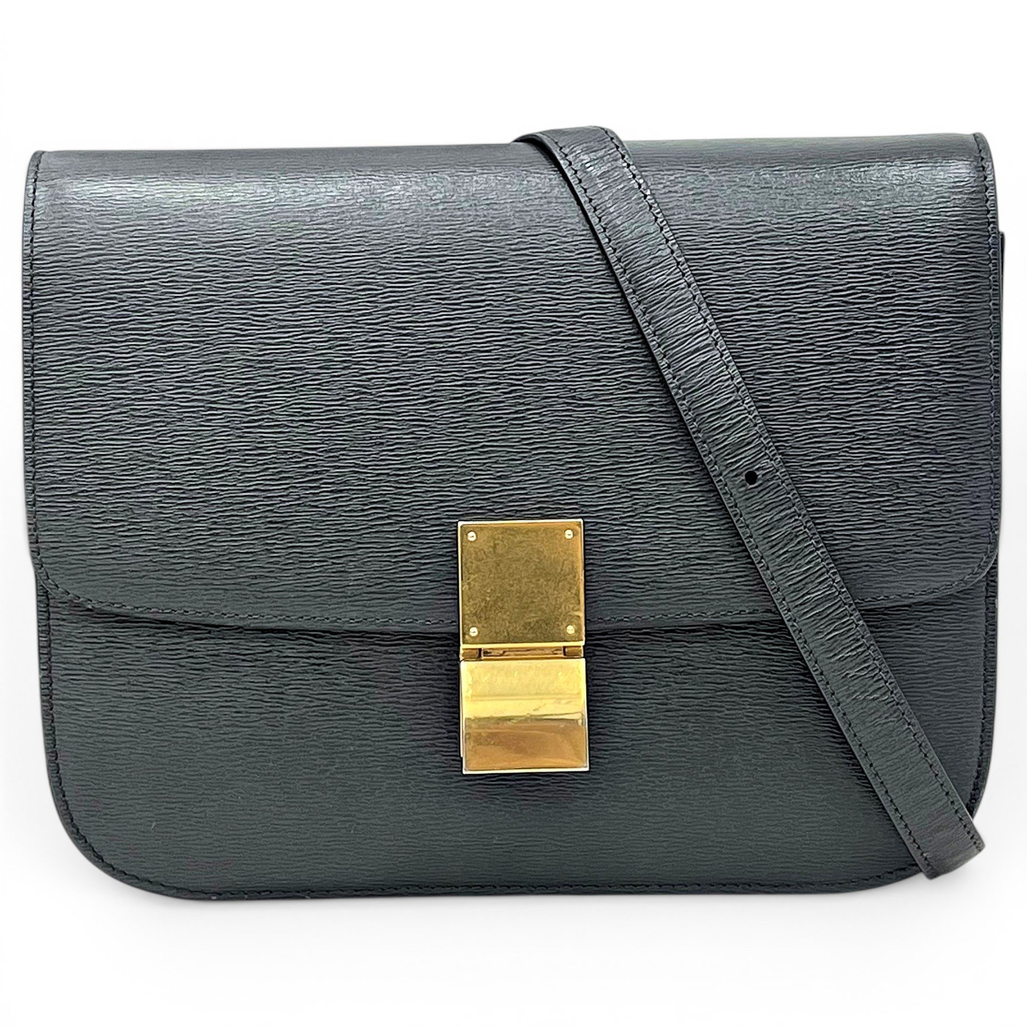 Classic leather handbag