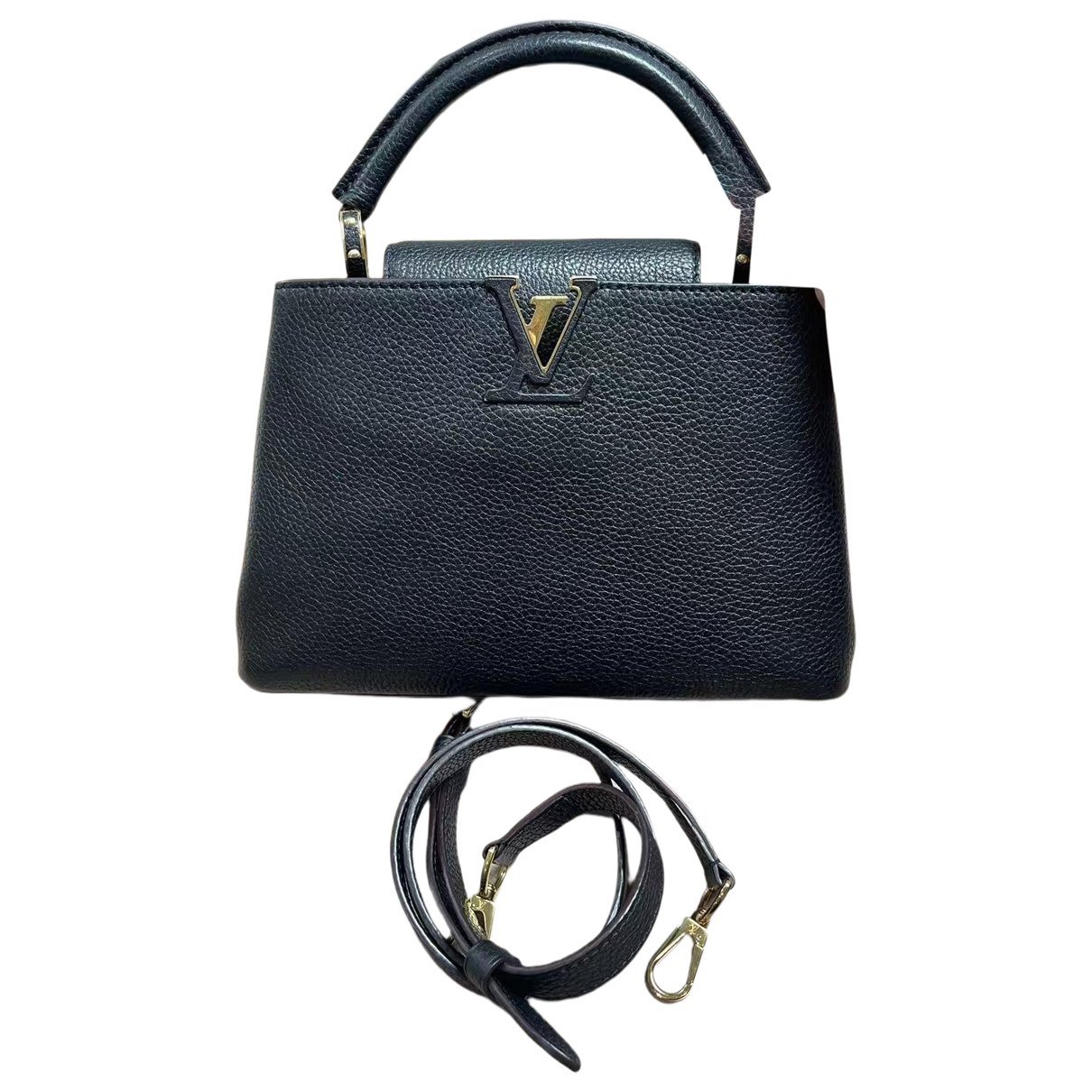 Capucines leather handbag