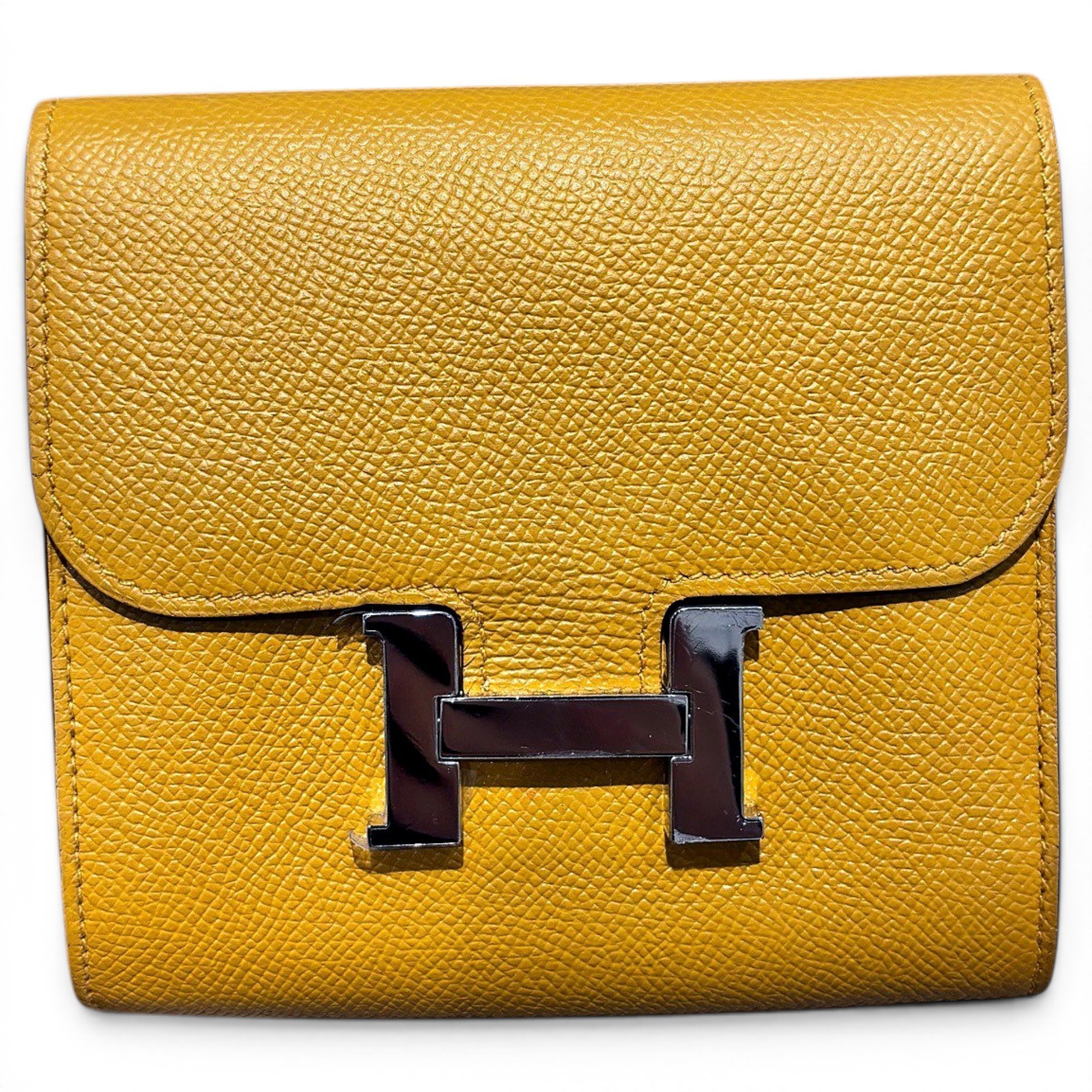 Constance leather clutch bag