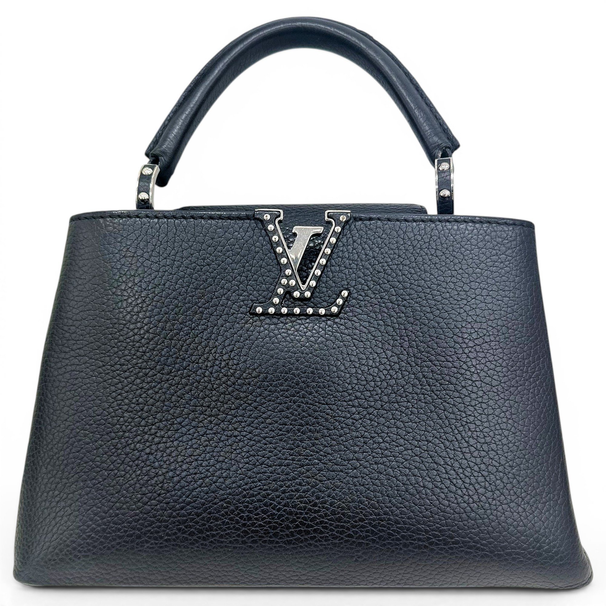 Capucines leather handbag