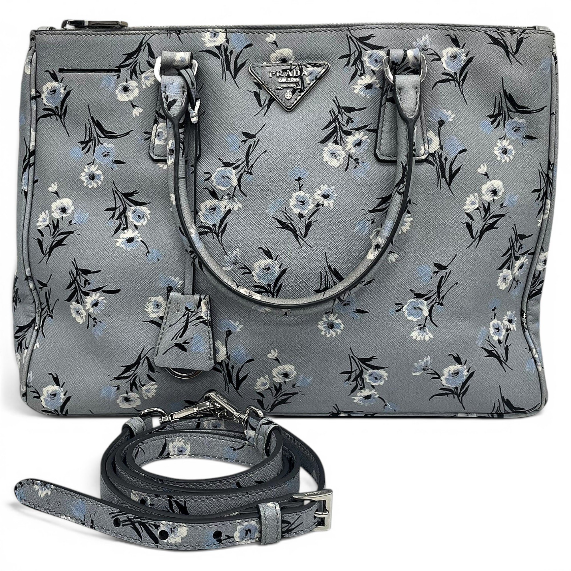 Galleria leather handbag