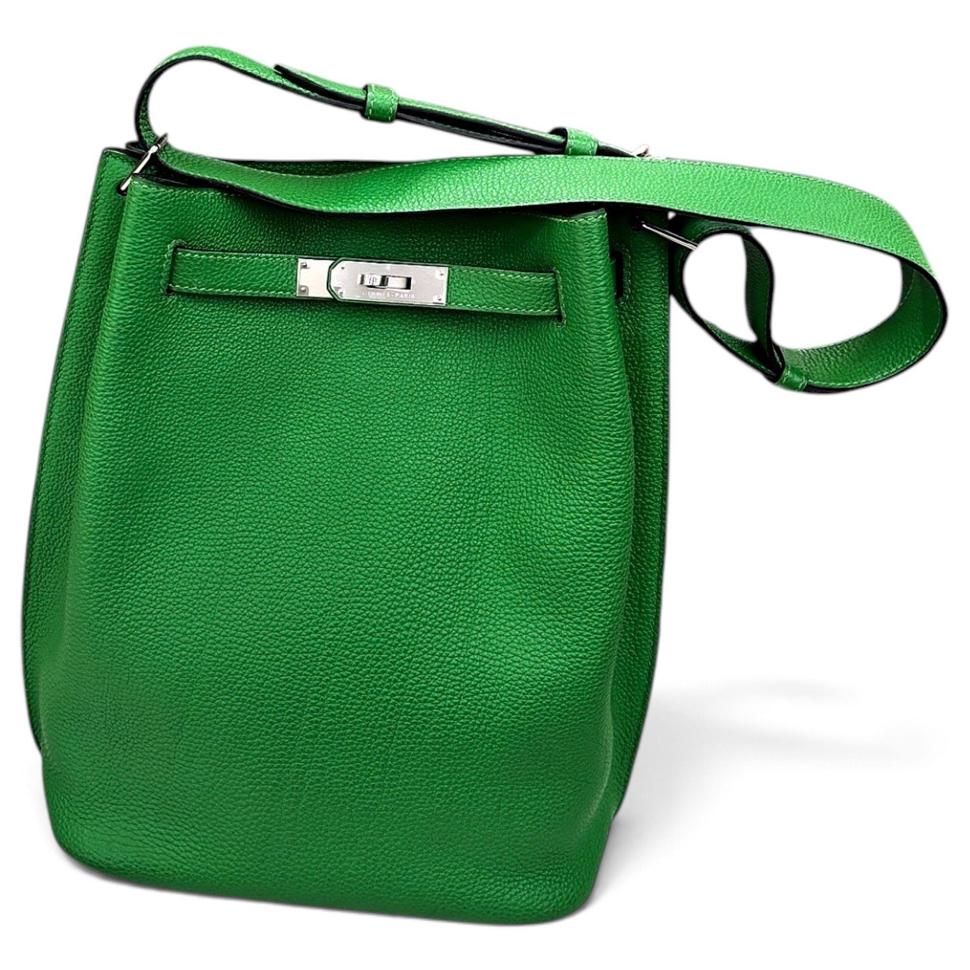 So Kelly leather handbag