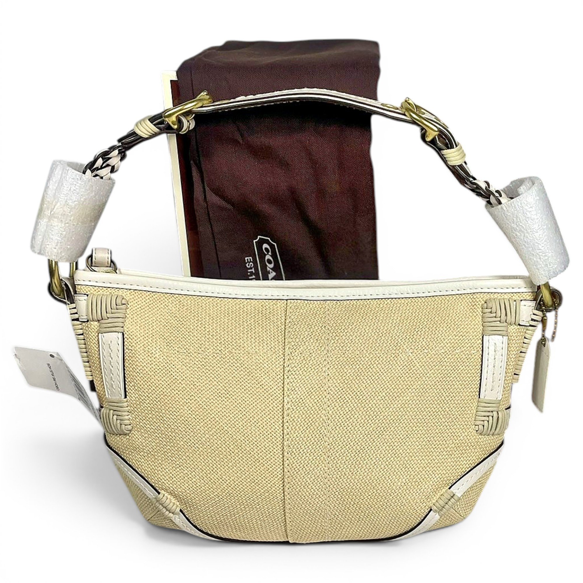 Coach Signature Sufflette cloth handbag