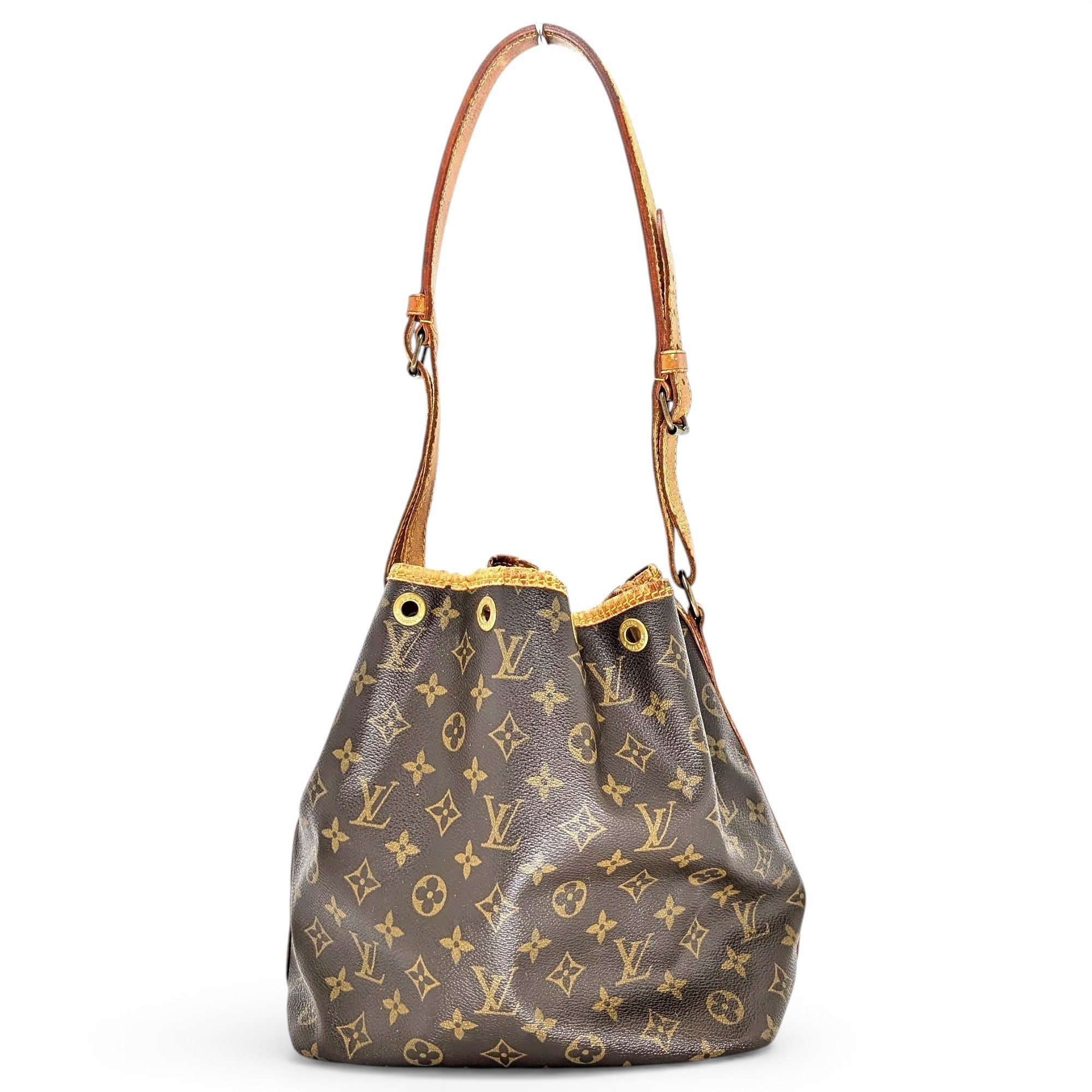 Petit Noé trunk leather handbag