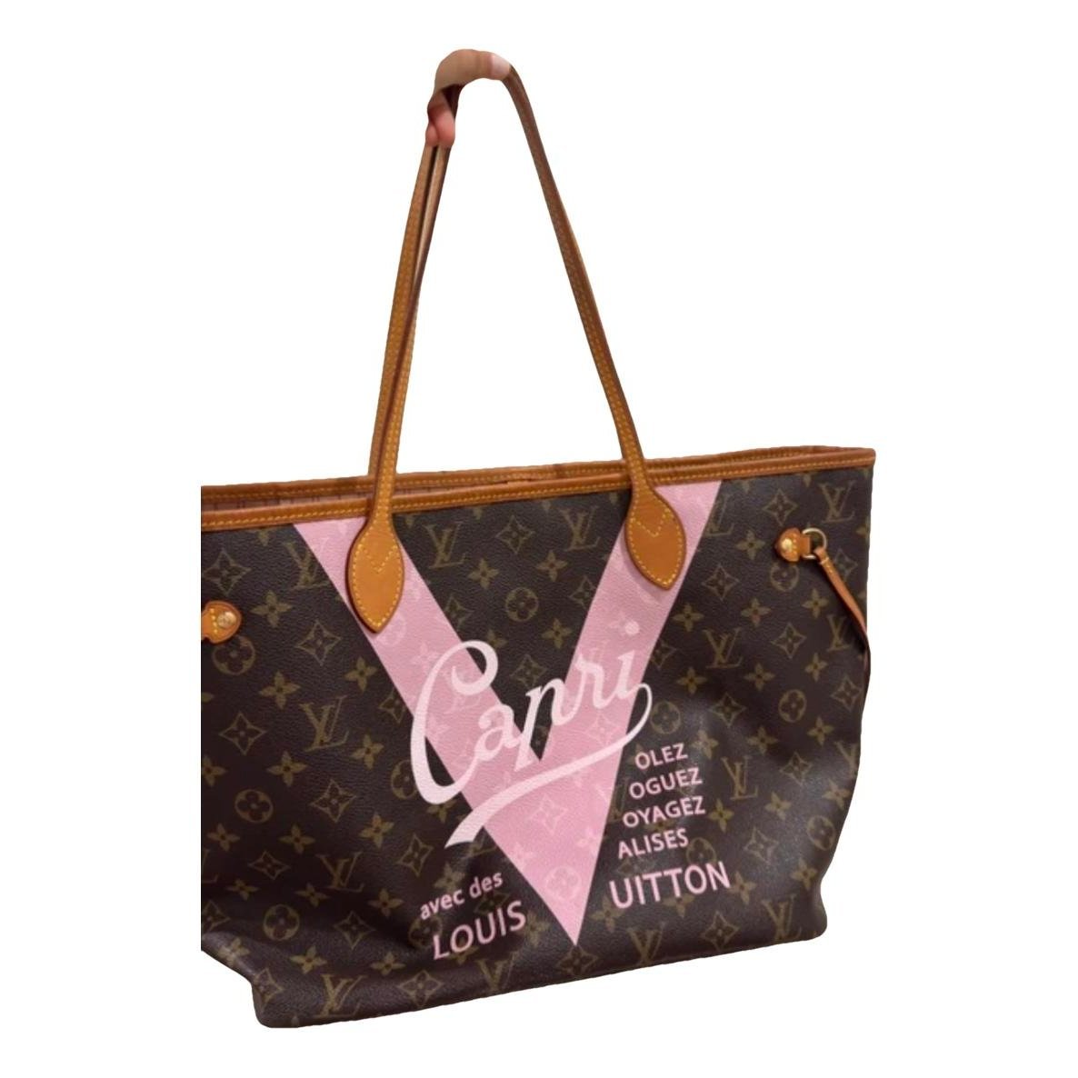 Neverfull leather tote