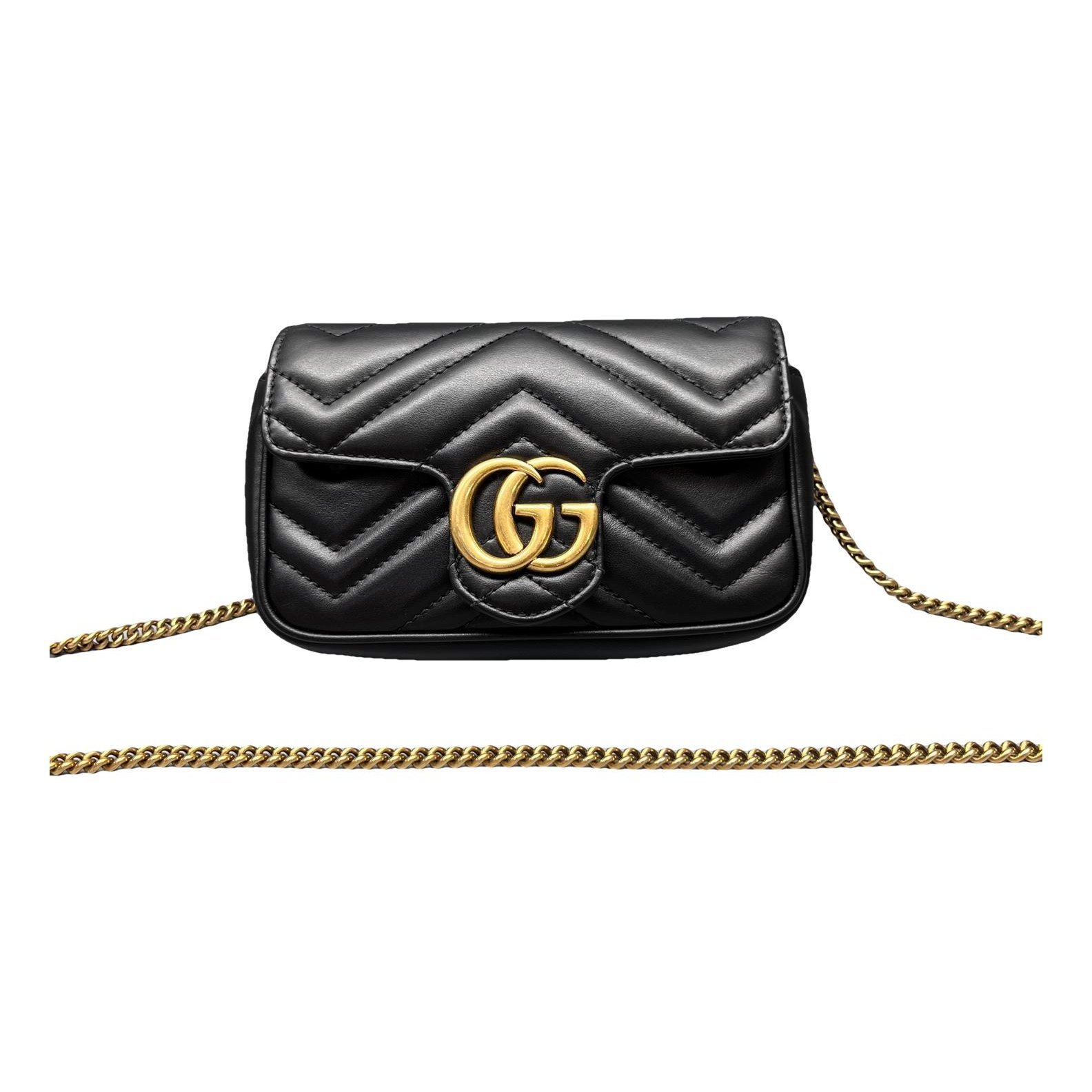 GG Marmont Chain leather handbag