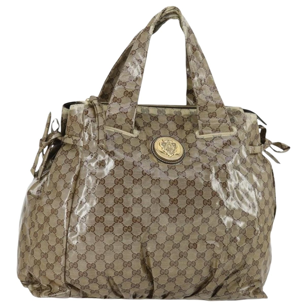 Leather tote