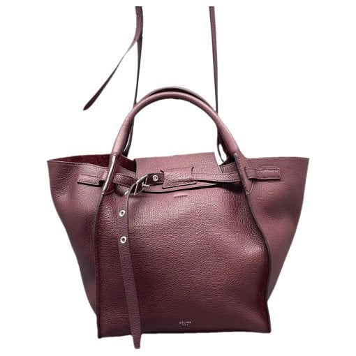 Big Bag leather handbag