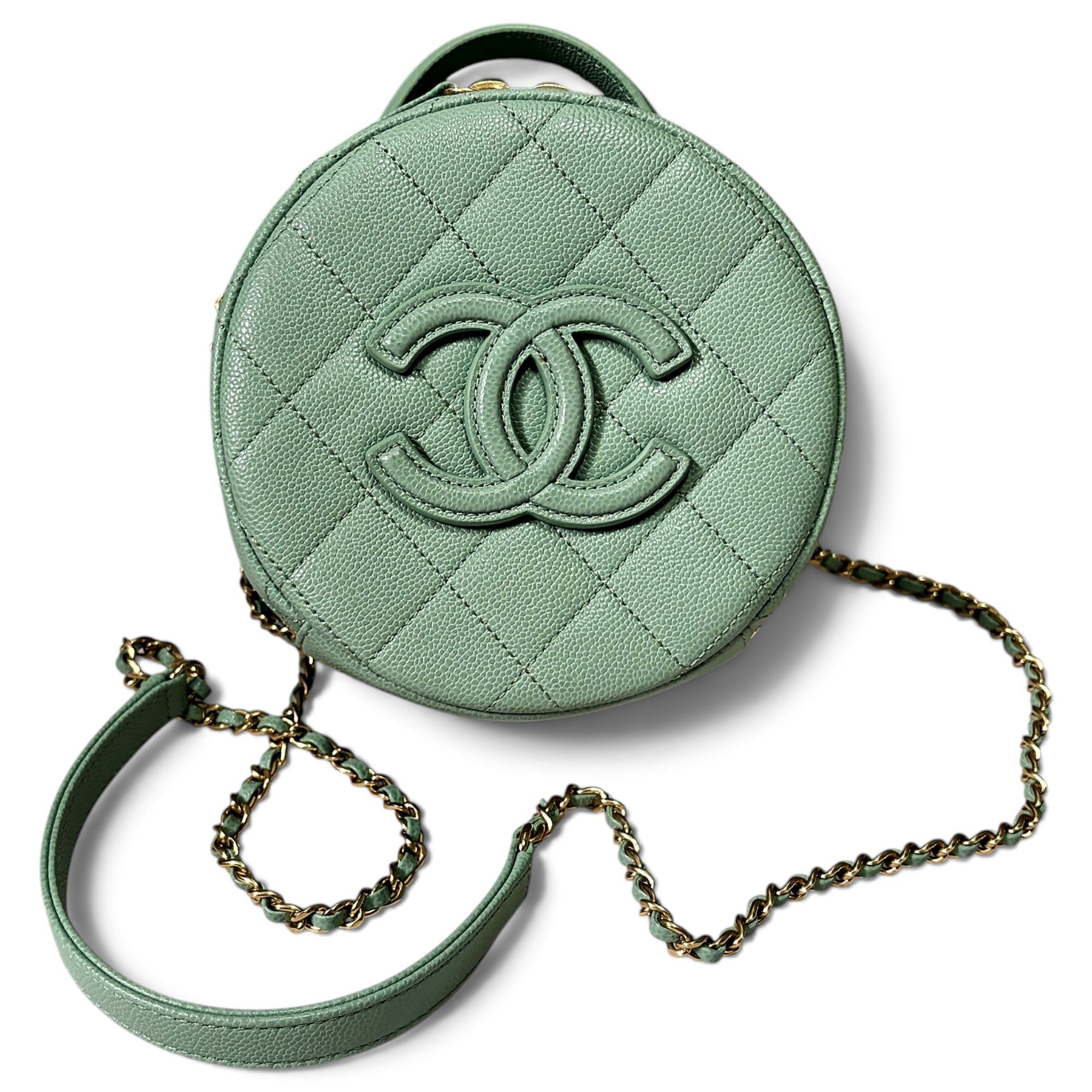 Leather mini bag