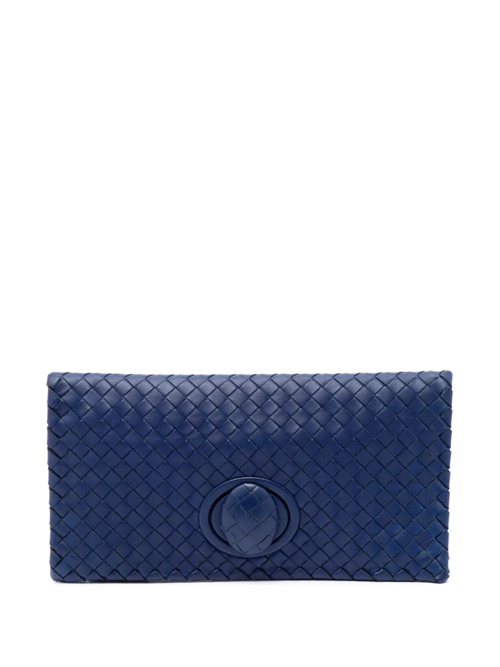 2011 Nappa Intrecciato Turn Lock clutch bag