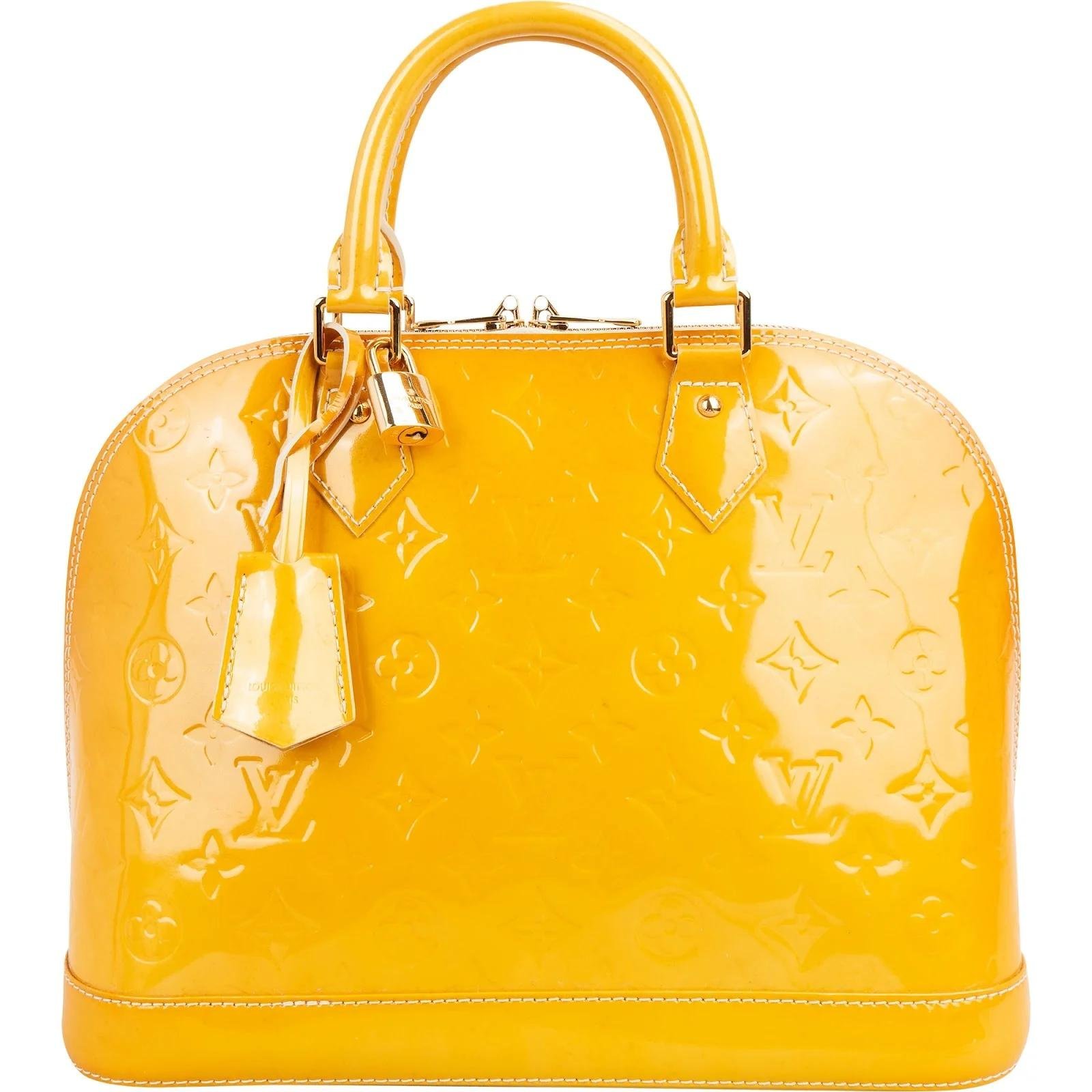 Alma leather handbag